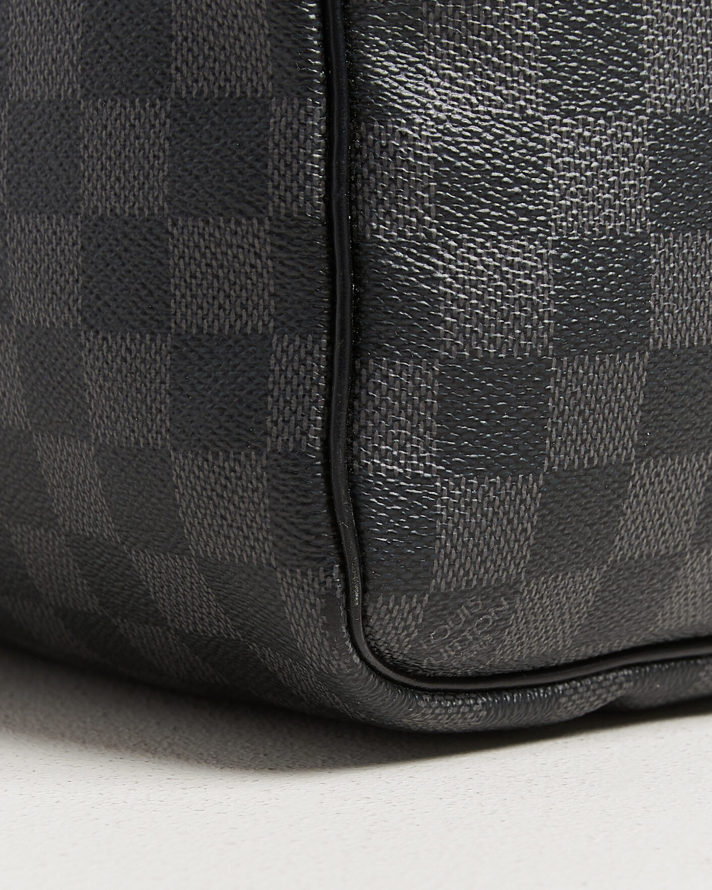 Heren | Pre-Owned & Vintage Bags | Louis Vuitton Pre-Owned | Keepall 45 Bandouliére Damier Graphite