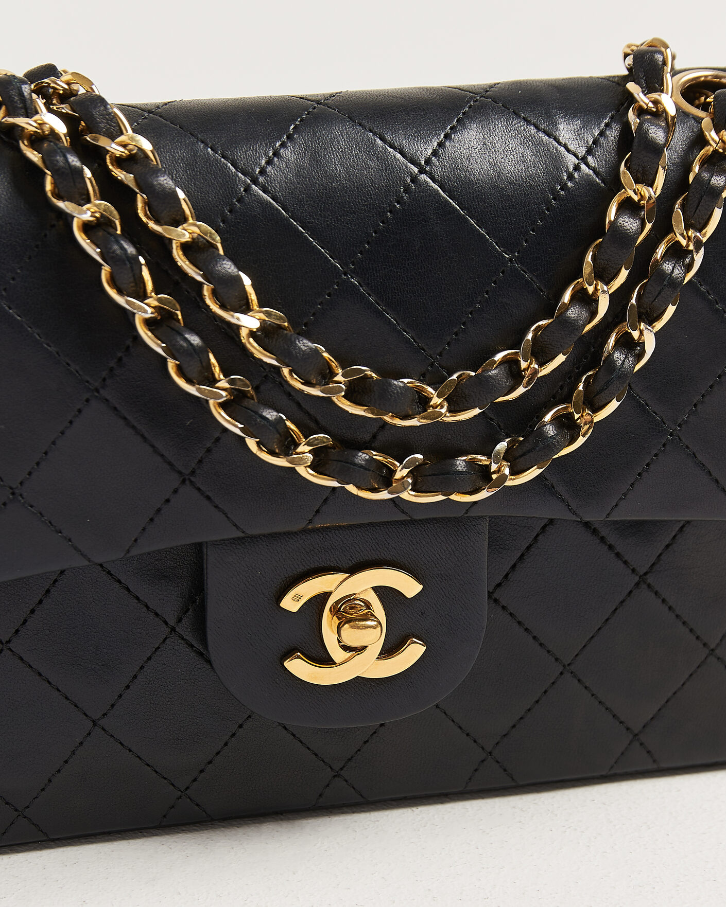 Heren | Pre-Owned & Vintage Bags | Chanel Pre-Owned | Classic Small Double Flap Bag Black