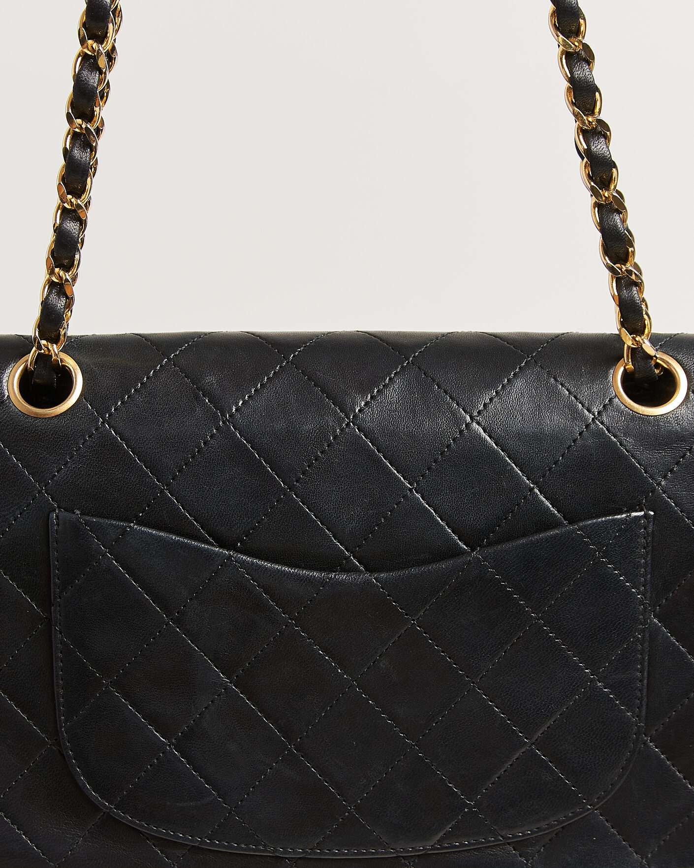 Heren | Pre-Owned & Vintage Bags | Chanel Pre-Owned | Classic Small Double Flap Bag Black