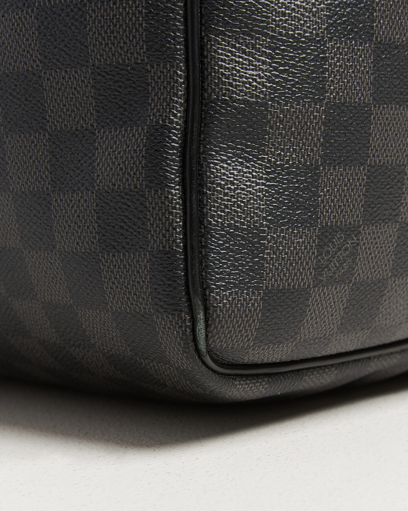 Heren | Pre-Owned & Vintage Bags | Louis Vuitton Pre-Owned | Keepall 55 Bandouliére Damier Graphite