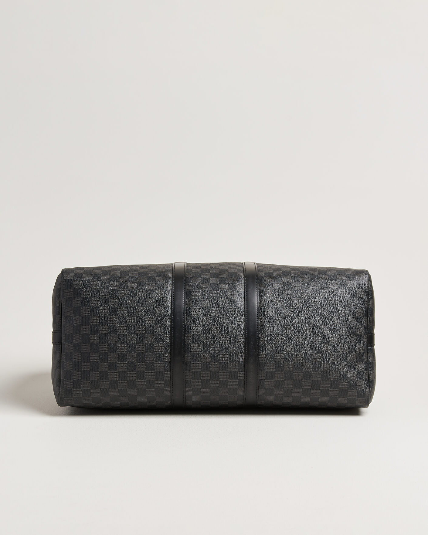 Heren | Pre-Owned & Vintage Bags | Louis Vuitton Pre-Owned | Keepall 55 Bandouliére Damier Graphite