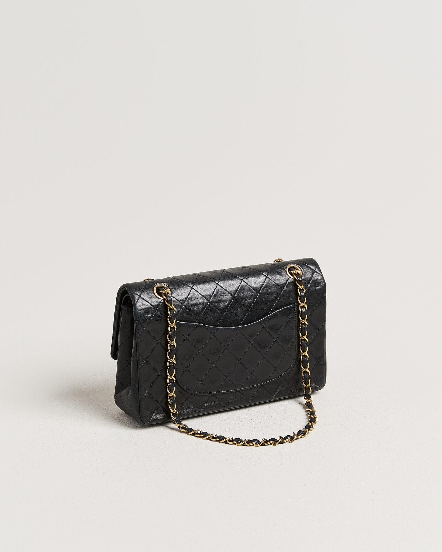 Heren | Pre-Owned & Vintage Bags | Chanel Pre-Owned | Classic Medium Double Flap Bag Black