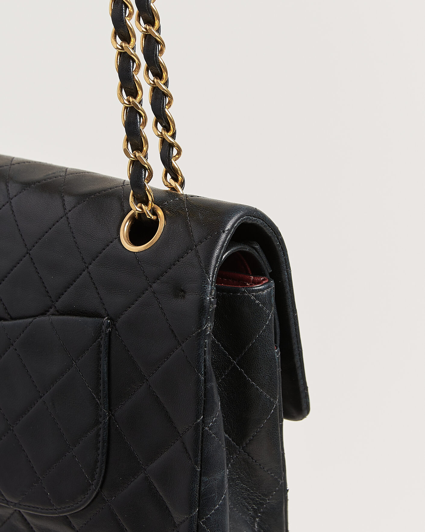 Heren | Pre-Owned & Vintage Bags | Chanel Pre-Owned | Classic Medium Double Flap Bag Black