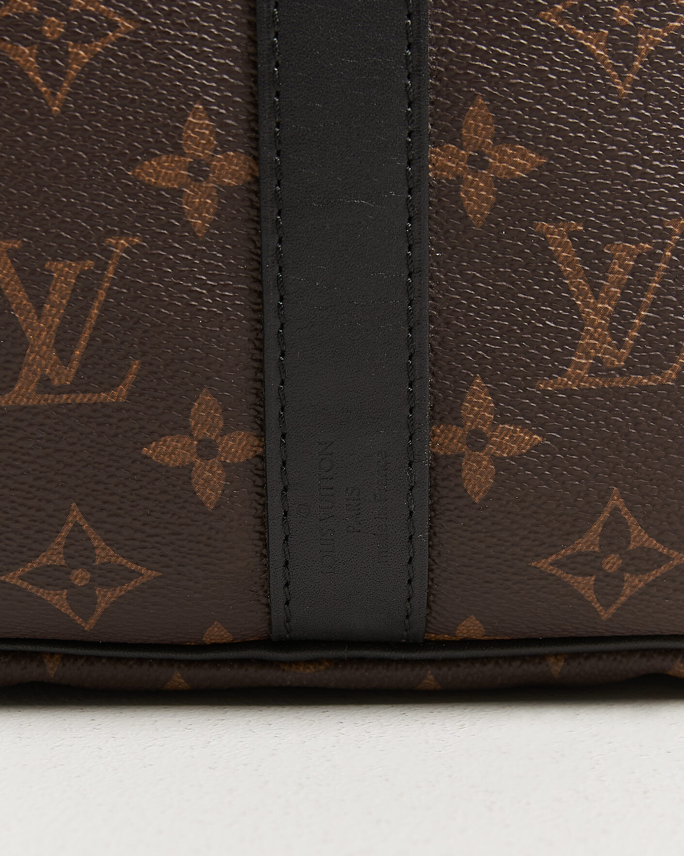 Heren | Pre-Owned & Vintage Bags | Louis Vuitton Pre-Owned | Keepall 45 Bandouliére Monogram Macassar