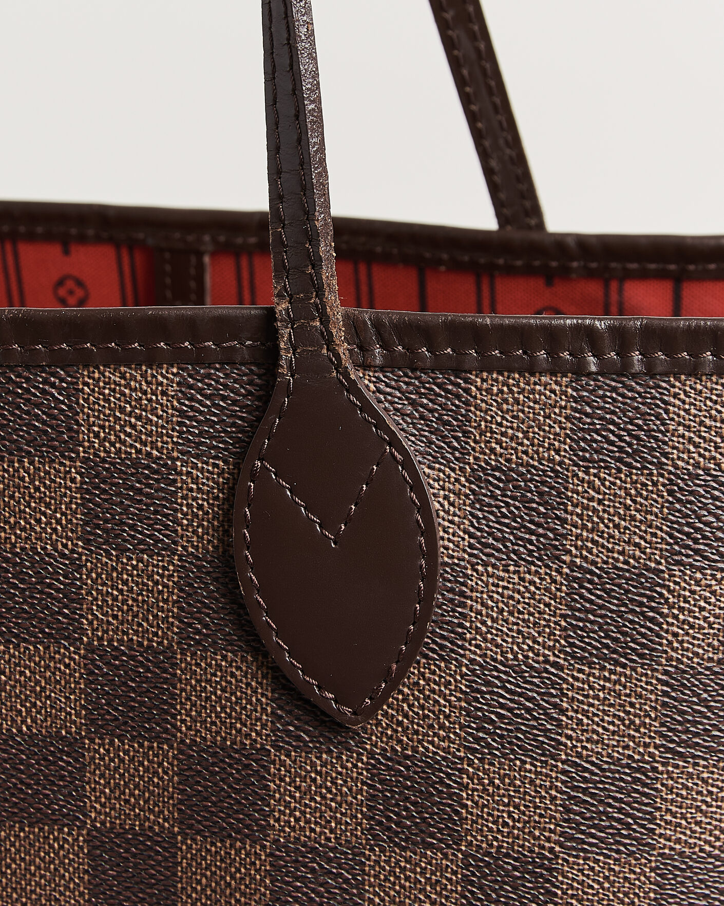 Heren | Pre-Owned & Vintage Bags | Louis Vuitton Pre-Owned | Neverfull MM Damier Ebene