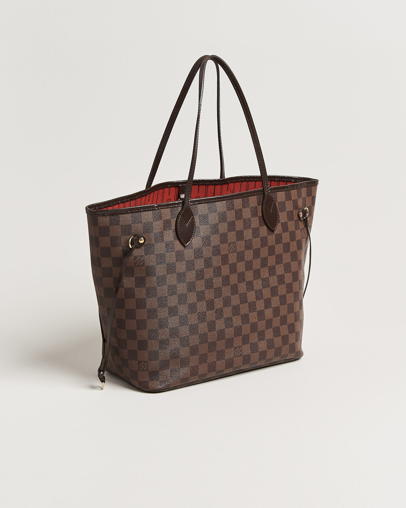 Heren | Pre-Owned & Vintage Bags | Louis Vuitton Pre-Owned | Neverfull MM Damier Ebene