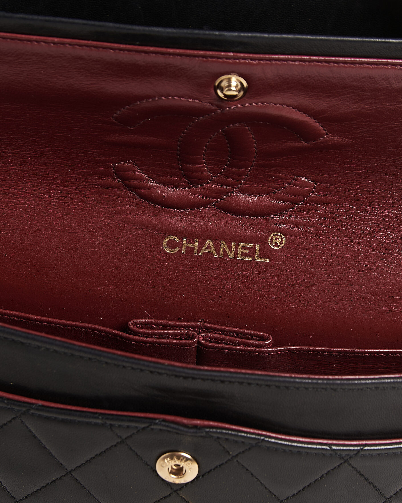 Heren | Pre-Owned & Vintage Bags | Chanel Pre-Owned | Classic Small Double Flap Bag Black