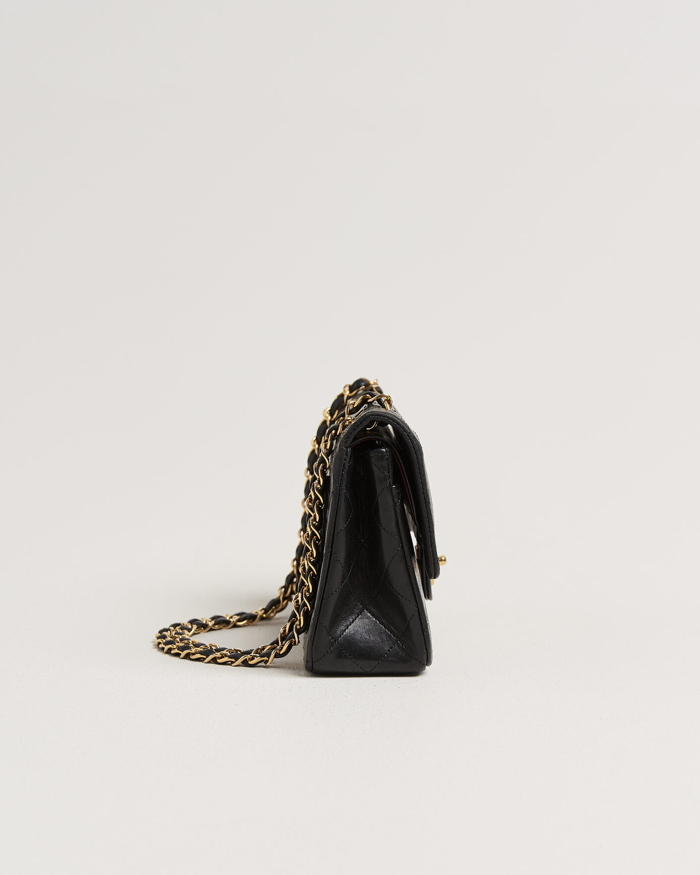Heren | Pre-Owned & Vintage Bags | Chanel Pre-Owned | Classic Small Double Flap Bag Black