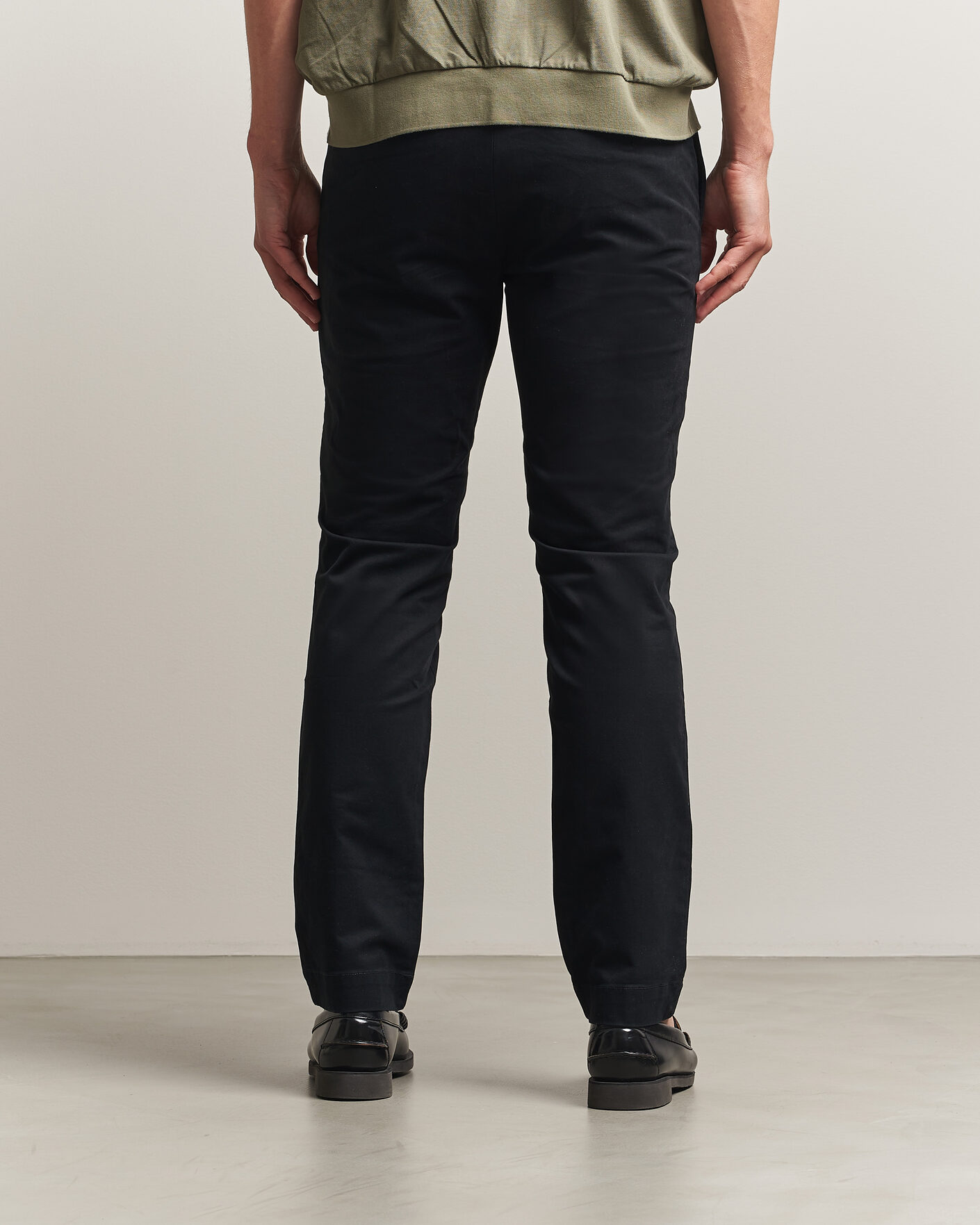 Heren | Broeken | Polo Ralph Lauren | Greenwich Slim Fit Stretch Chinos Black