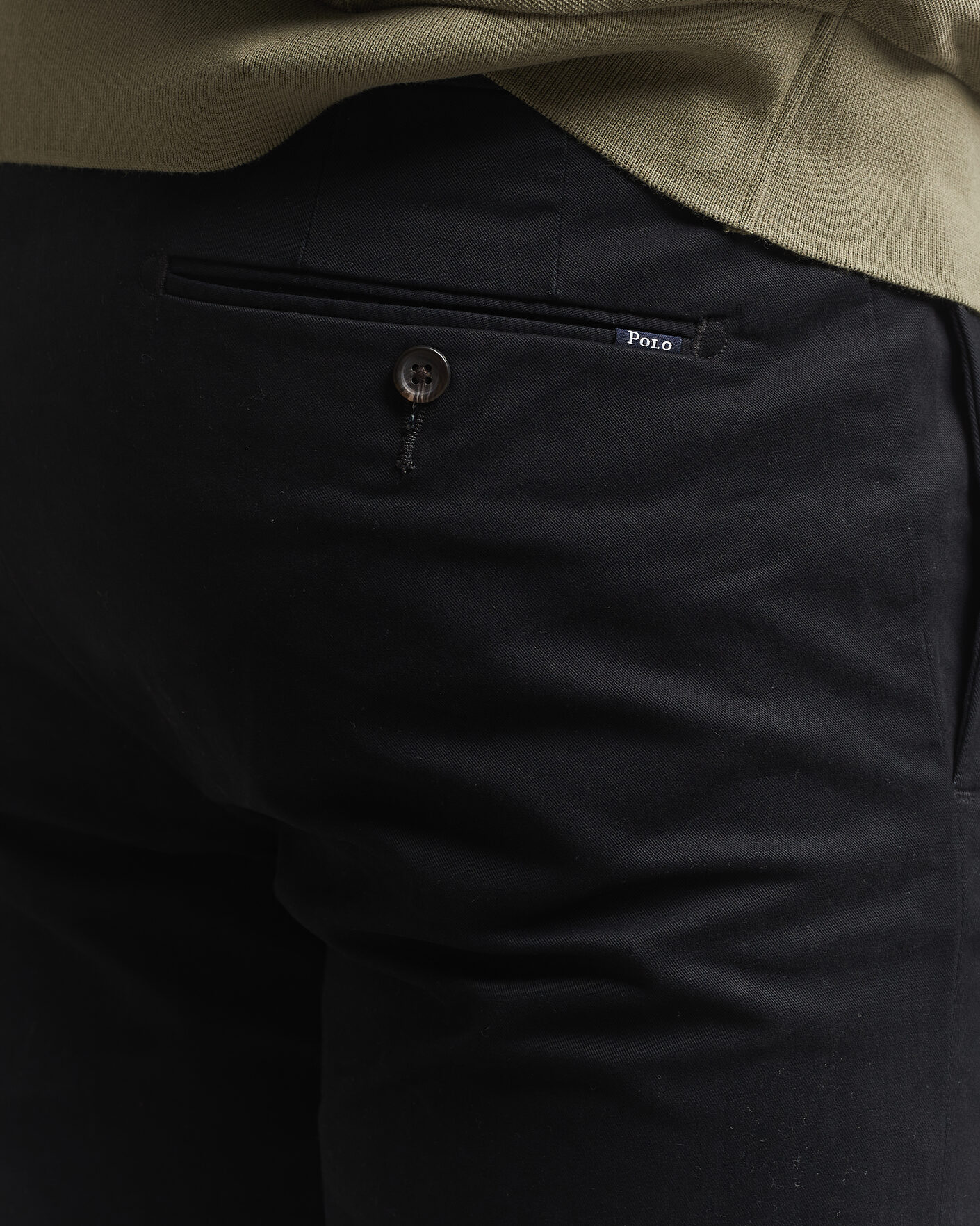 Heren | Broeken | Polo Ralph Lauren | Greenwich Slim Fit Stretch Chinos Black