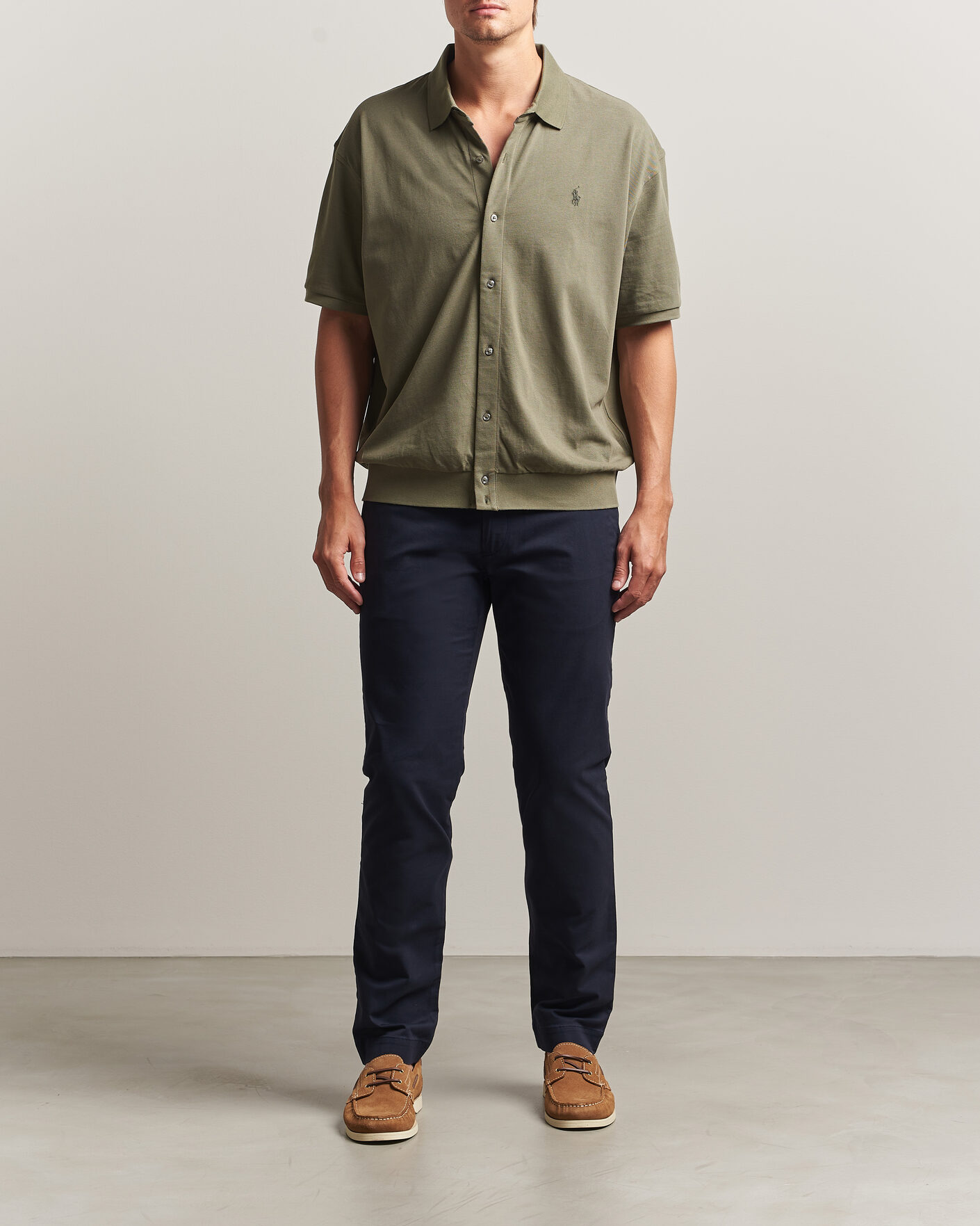 Heren | Broeken | Polo Ralph Lauren | Greenwich Slim Fit Stretch Chinos Aviator Navy