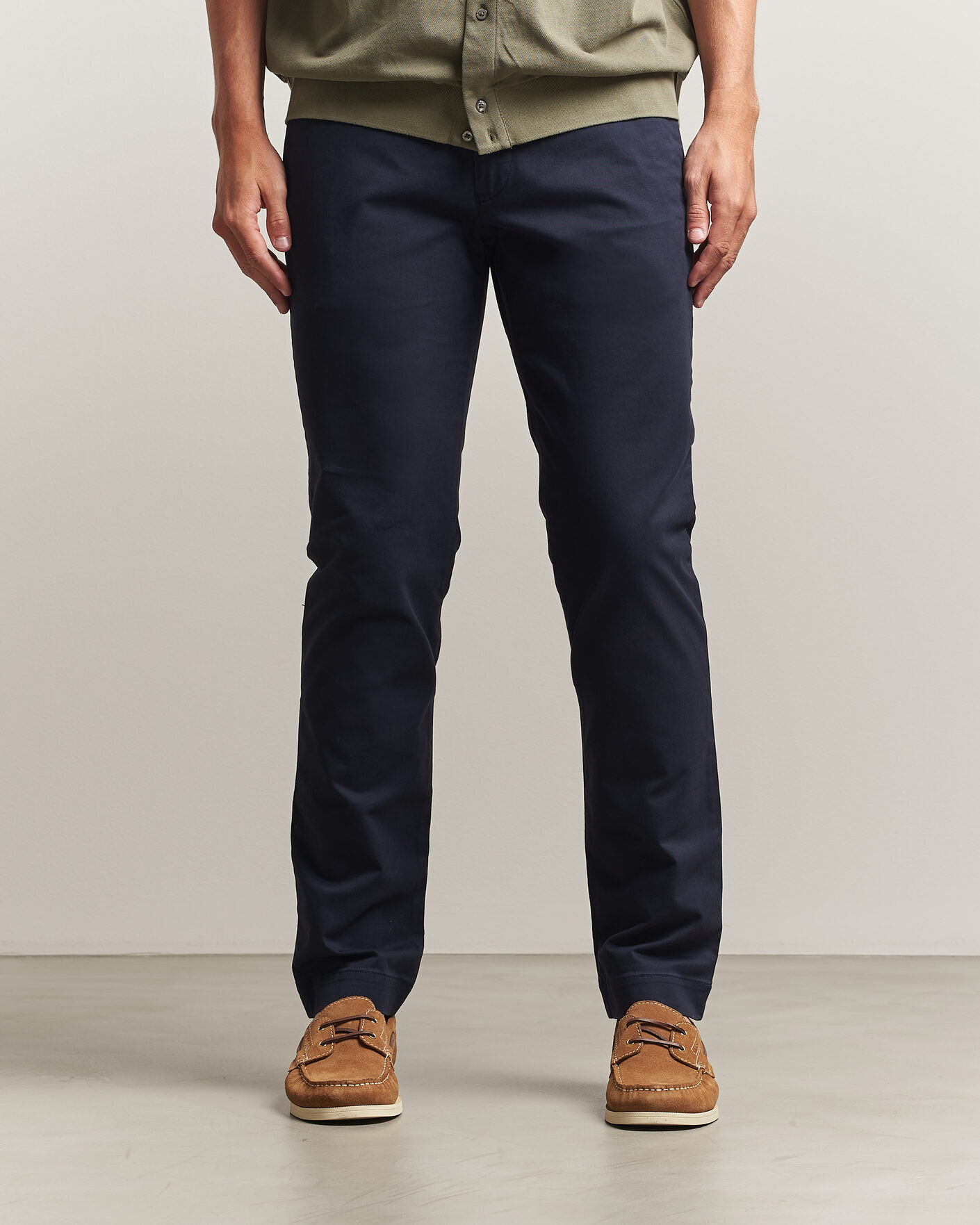 Heren | Broeken | Polo Ralph Lauren | Greenwich Slim Fit Stretch Chinos Aviator Navy