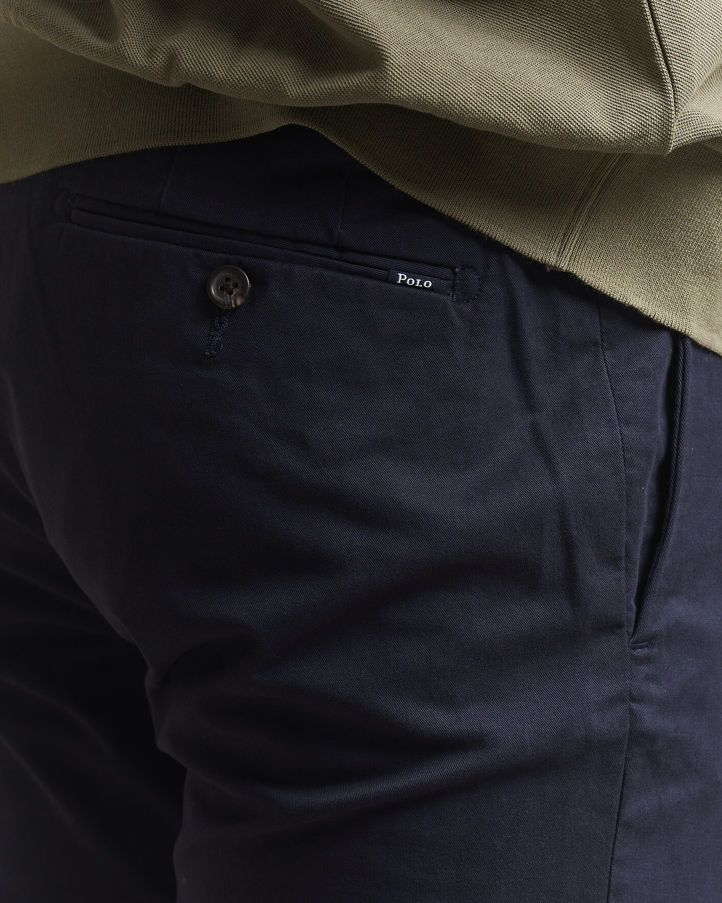 Heren | Broeken | Polo Ralph Lauren | Greenwich Slim Fit Stretch Chinos Aviator Navy