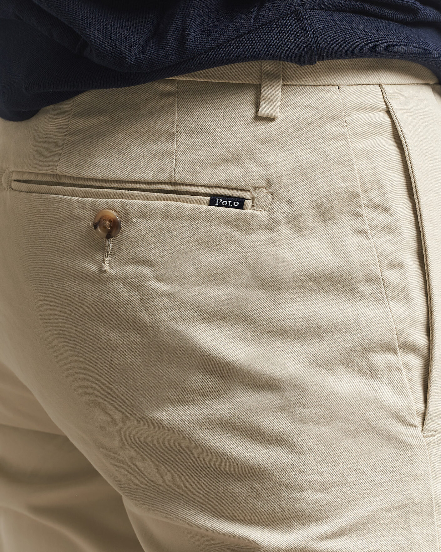 Heren | Broeken | Polo Ralph Lauren | Greenwich Slim Fit Stretch Chinos Basic Sand