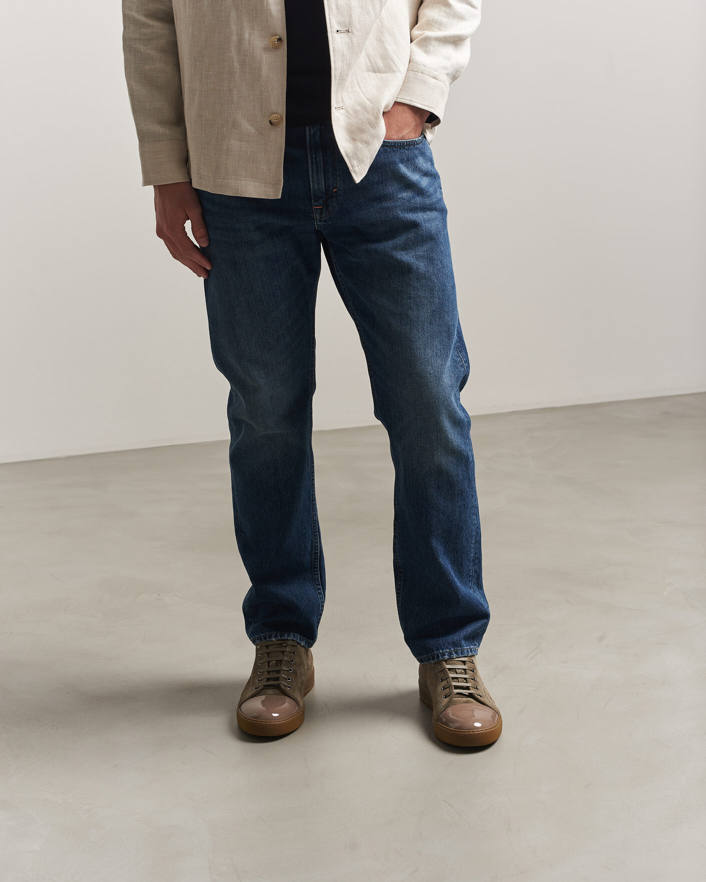 Heren | Sneakers | Lanvin | DBB1 Patent Cap Toe Sneakers Khaki