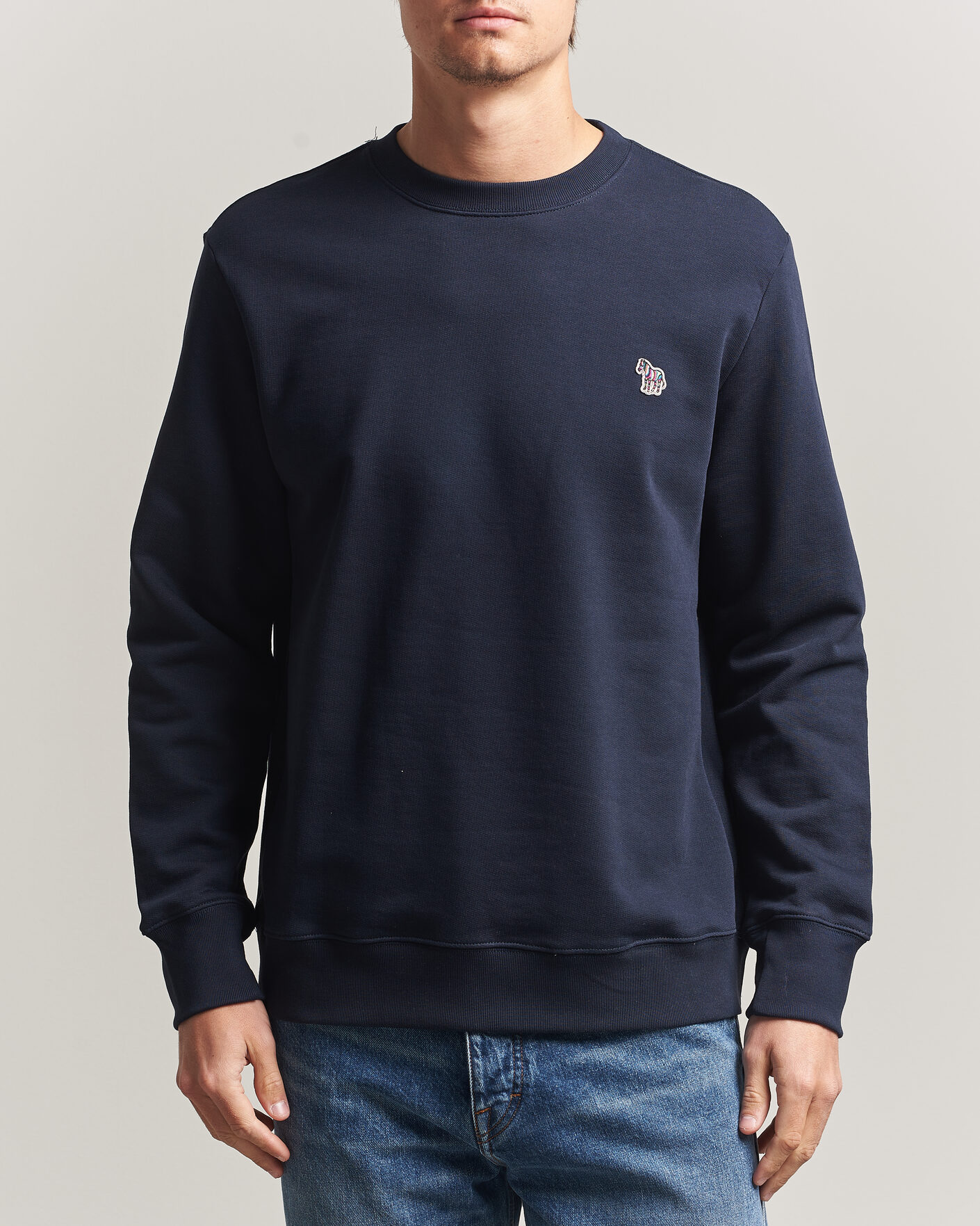 Heren | Truien | PS Paul Smith | Zebra Organic Cotton Sweatshirt Navy