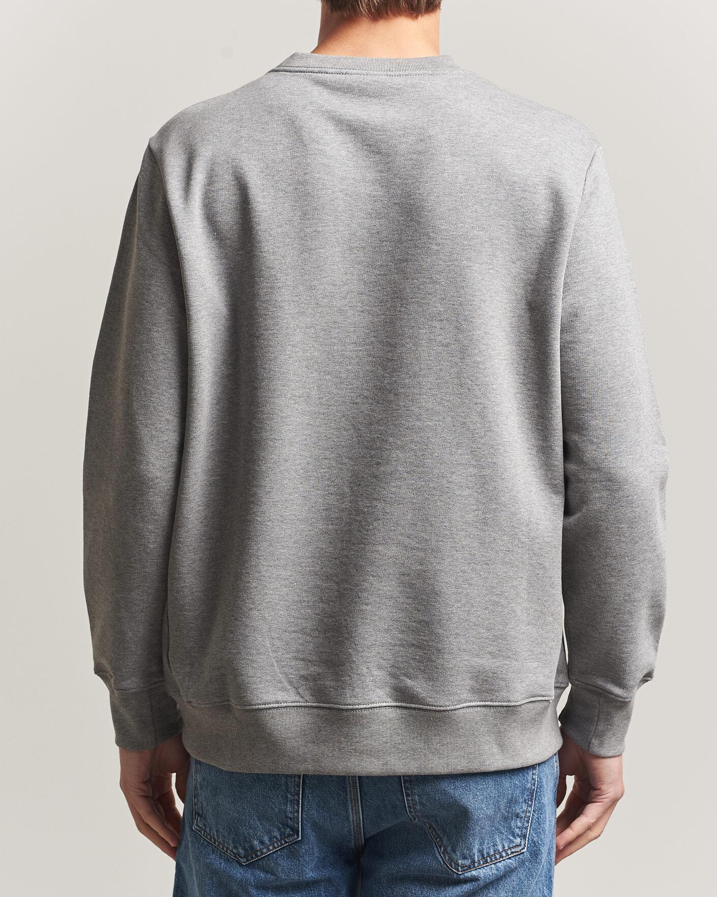 Heren | Truien | PS Paul Smith | Zebra Organic Cotton Sweatshirt Grey Melange