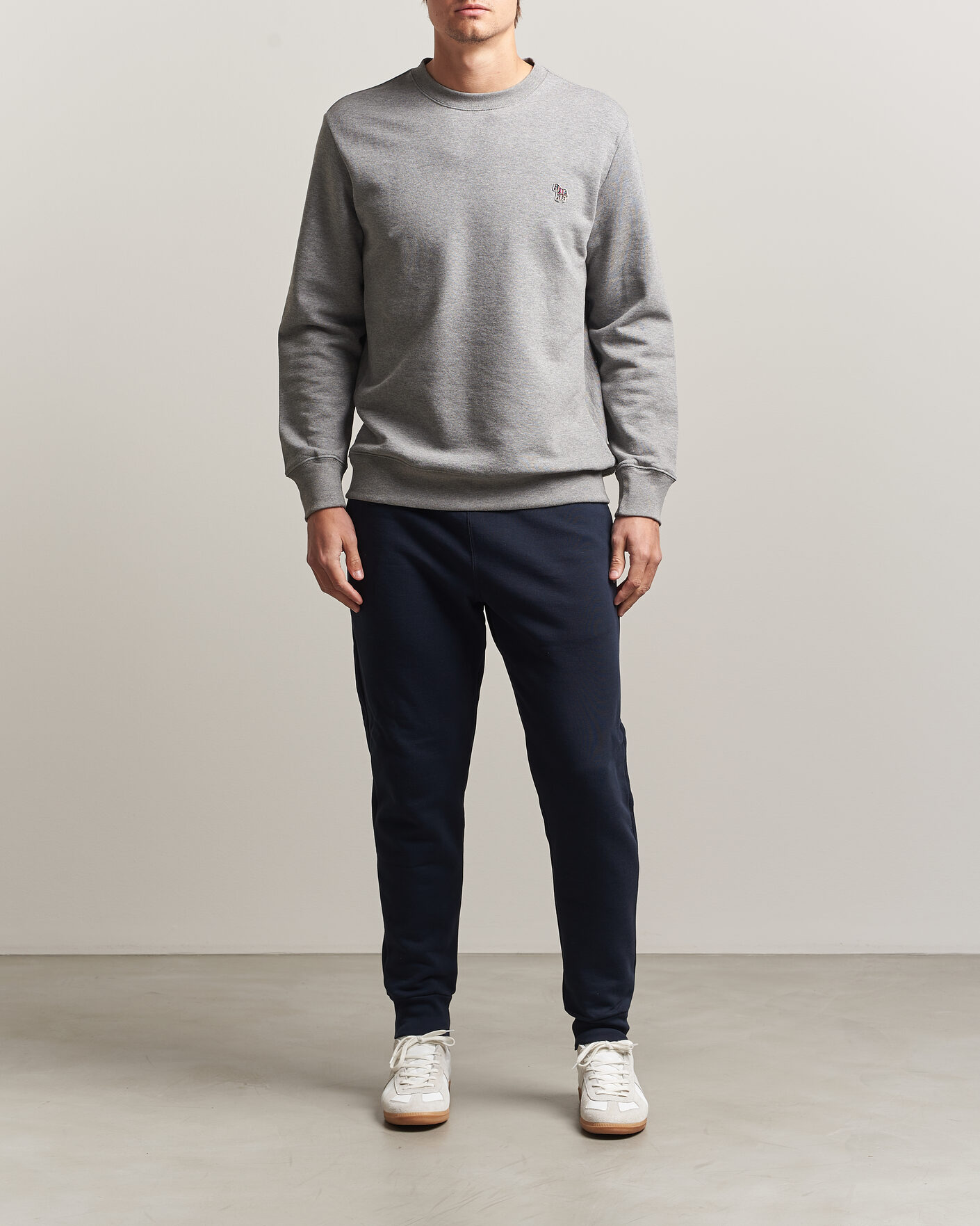 Heren | Broeken | PS Paul Smith | Zebra Organic Cotton Sweatpants Navy