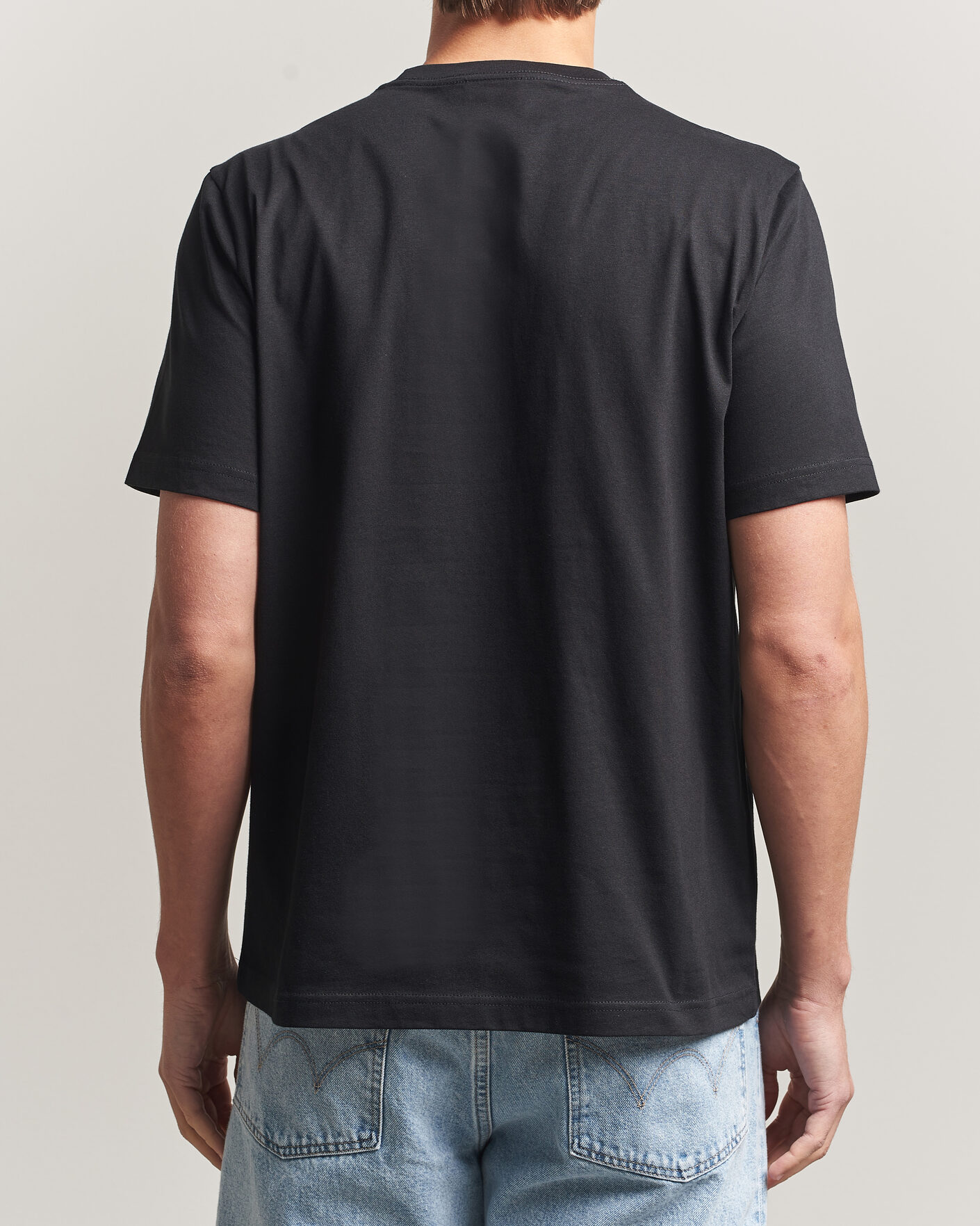 Heren | T-shirts | PS Paul Smith | In A Row Crew Neck T-Shirt Black
