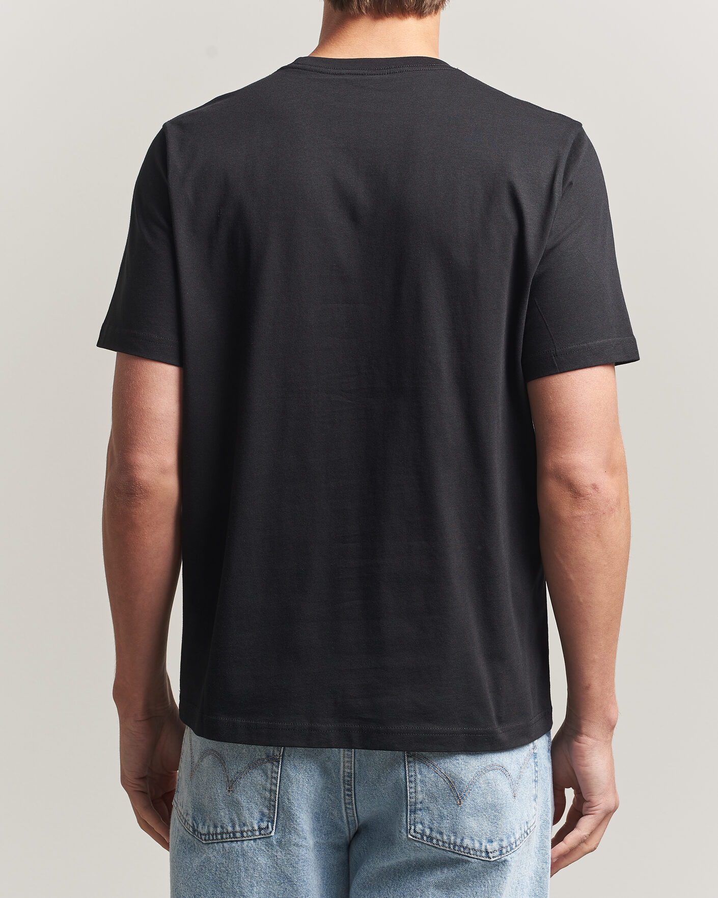 Heren | T-shirts | PS Paul Smith | Slides Crew Neck T-Shirt Black