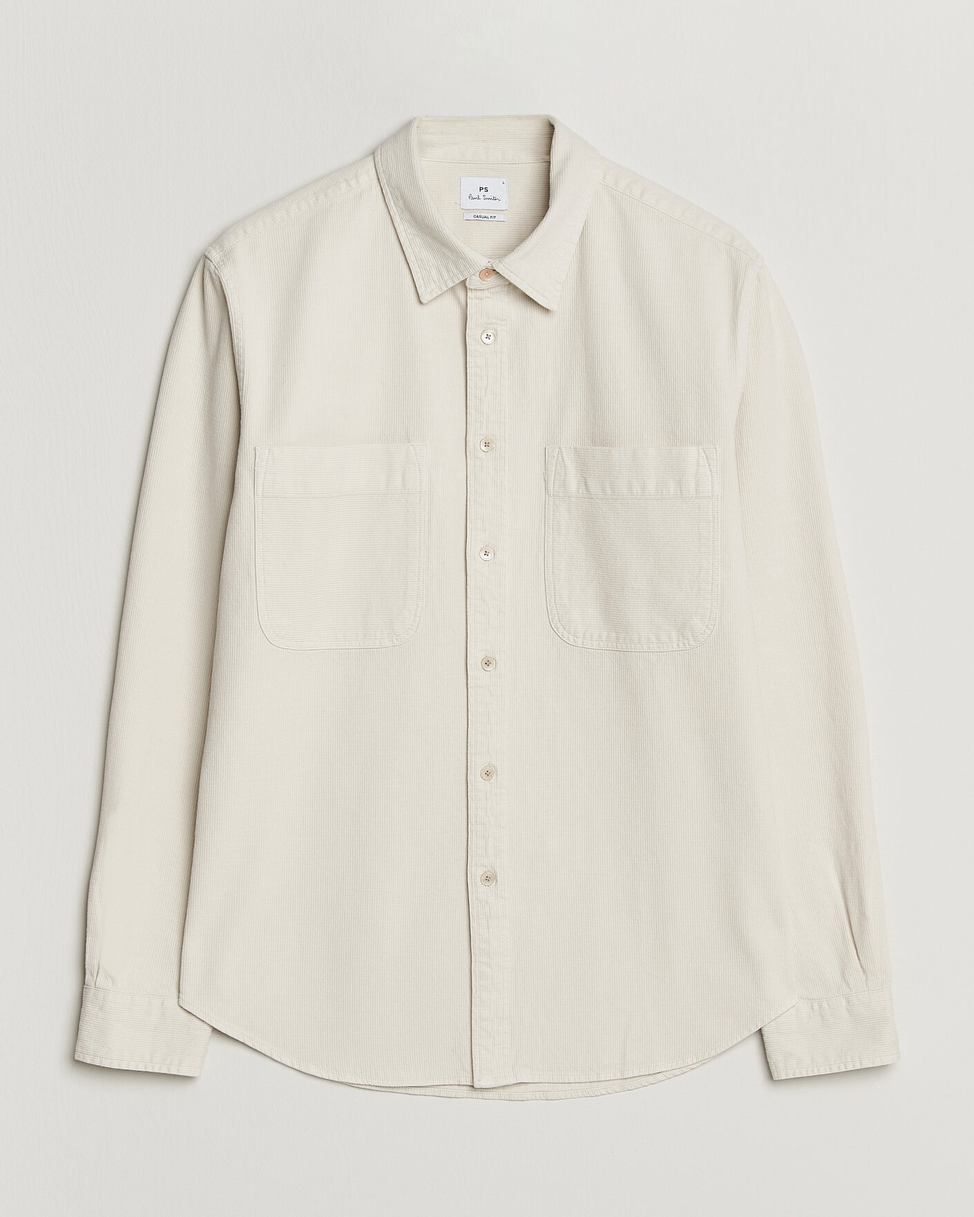 Heren | Overhemden | PS Paul Smith | Casual Fit Cotton Overshirt Off White