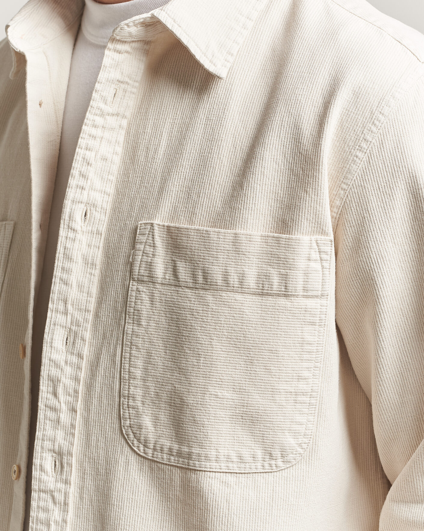 Heren | Overhemden | PS Paul Smith | Casual Fit Cotton Overshirt Off White