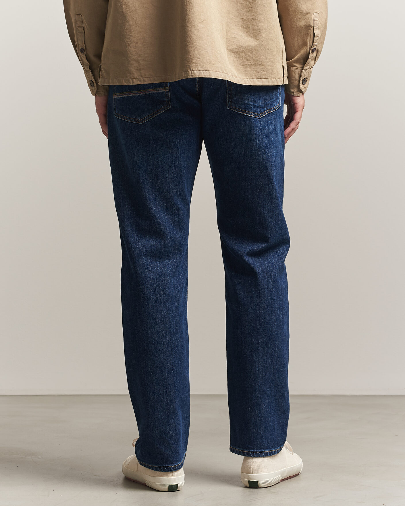 Heren | Jeans | PS Paul Smith | Relaxed Tapered Fit Jeans Dark Blue