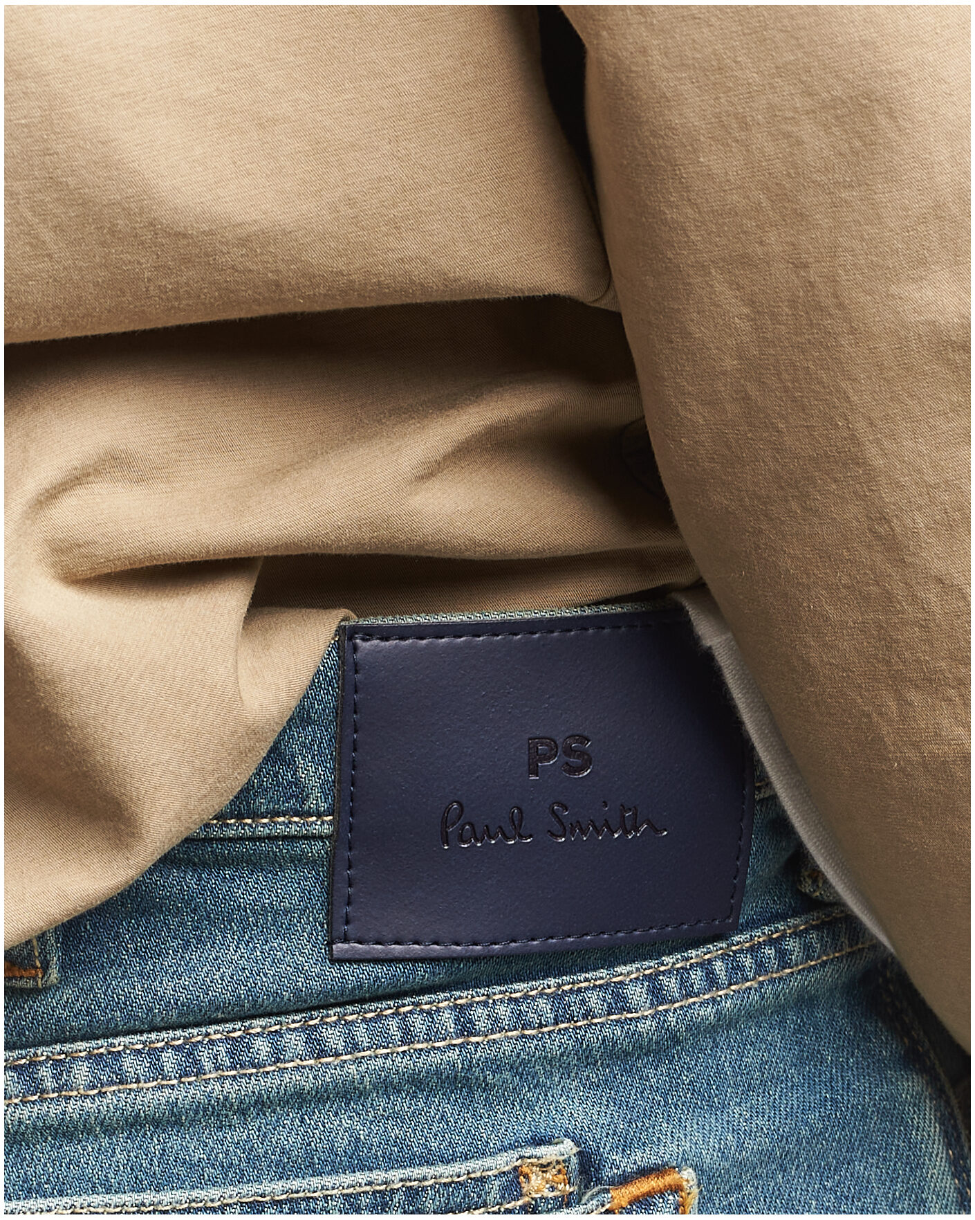 Heren | Jeans | PS Paul Smith | Relaxed Tapered Fit Jeans Vintage Blue