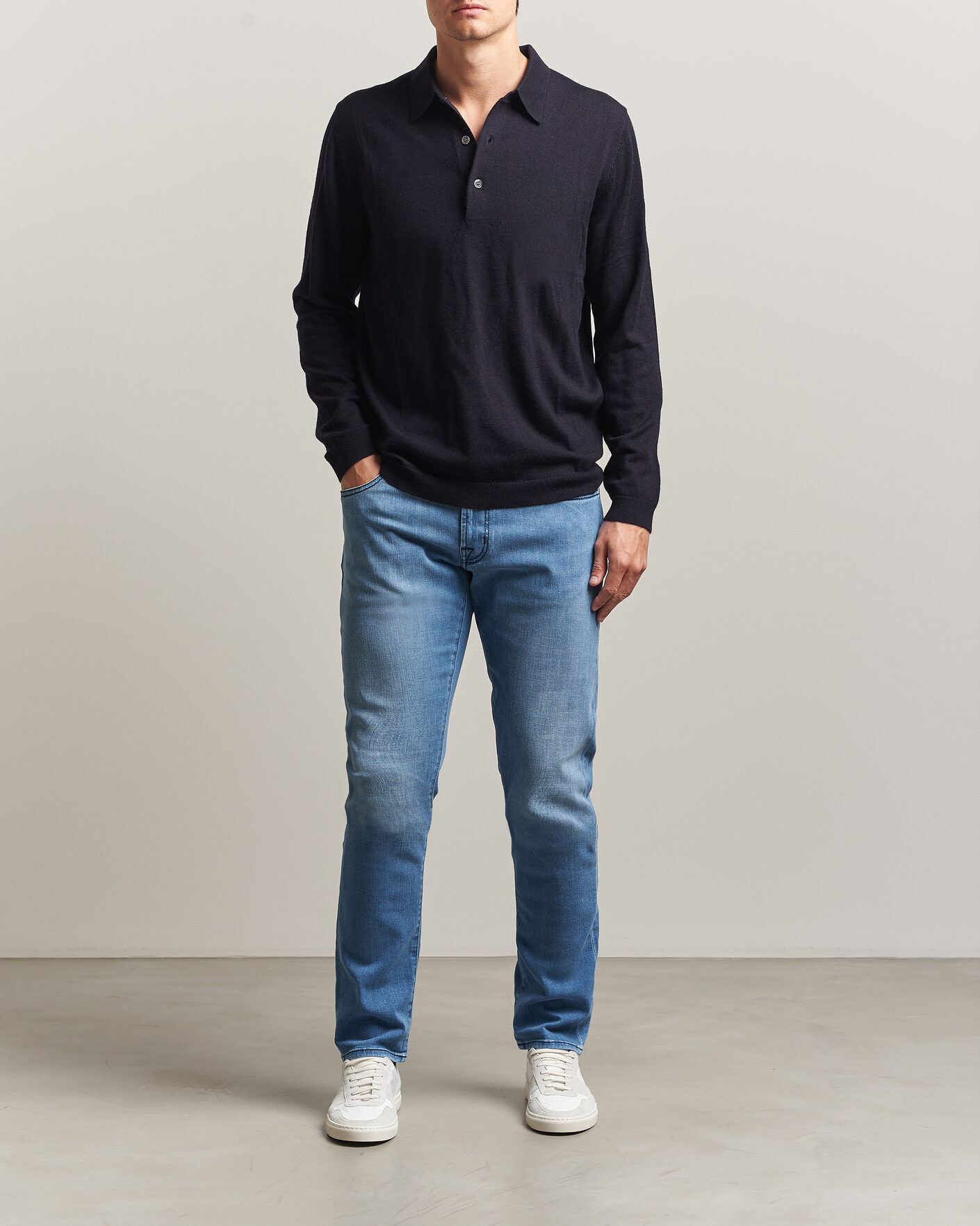 Heren | Jeans | Tramarossa | Michelangelo Stretch Relax Jeans Light Blue
