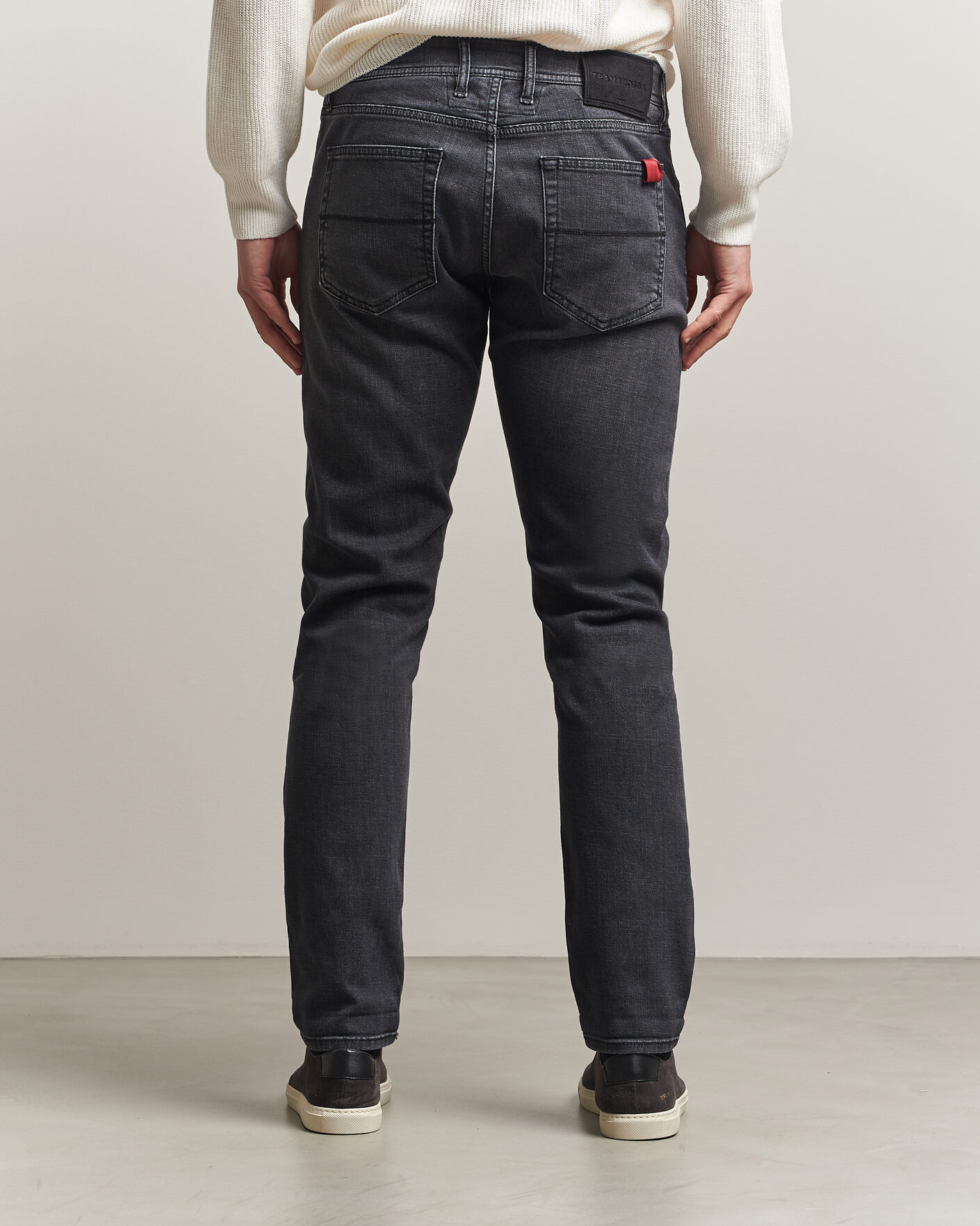 Heren | Jeans | Tramarossa | Michelangelo Stretch Relax Jeans Carbon Grey