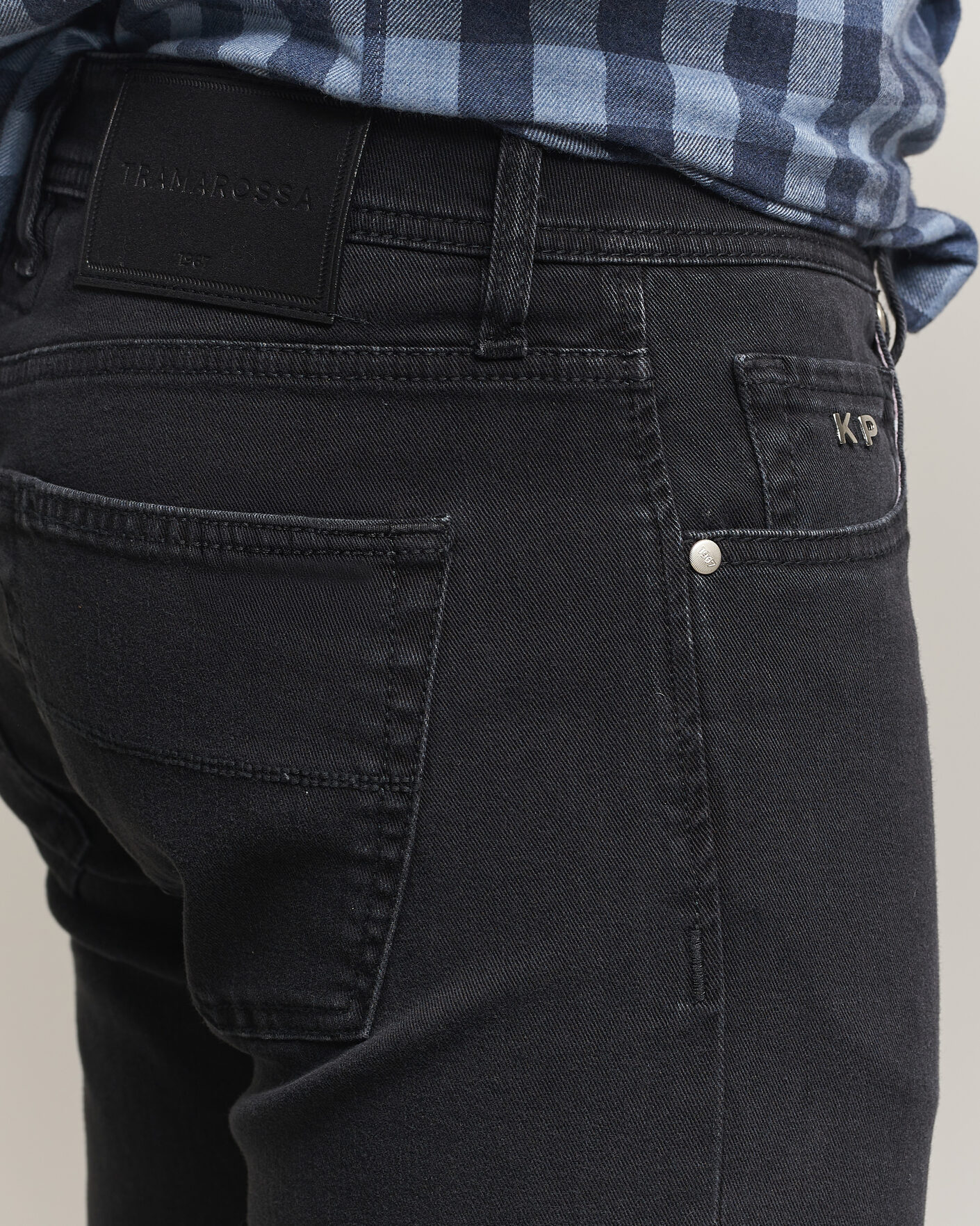 Heren | Jeans | Tramarossa | Michelangelo Stretch Relax Jeans Black