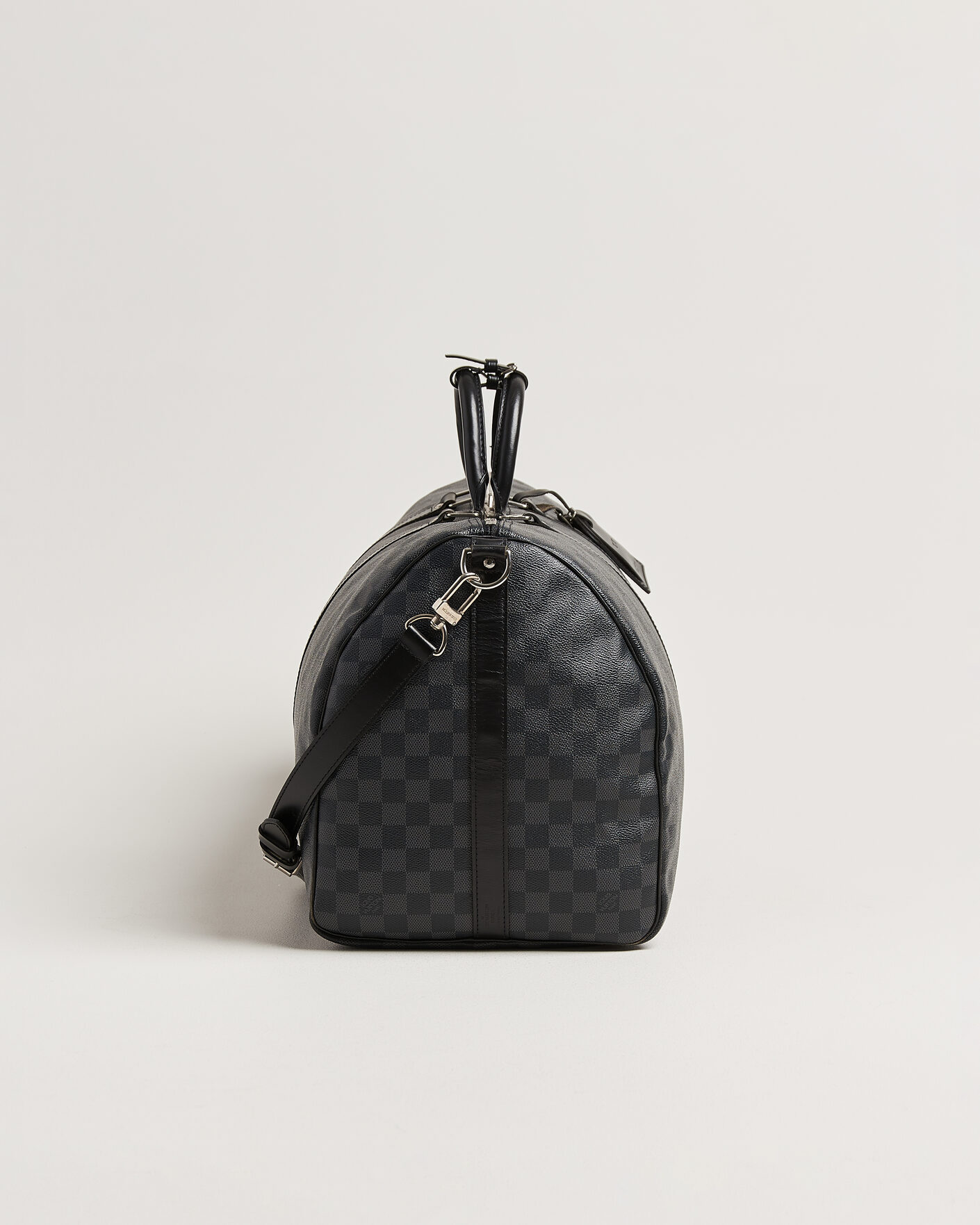 Heren | Pre-Owned & Vintage Bags | Louis Vuitton Pre-Owned | Keepall 55 Bandouliére Damier Graphite
