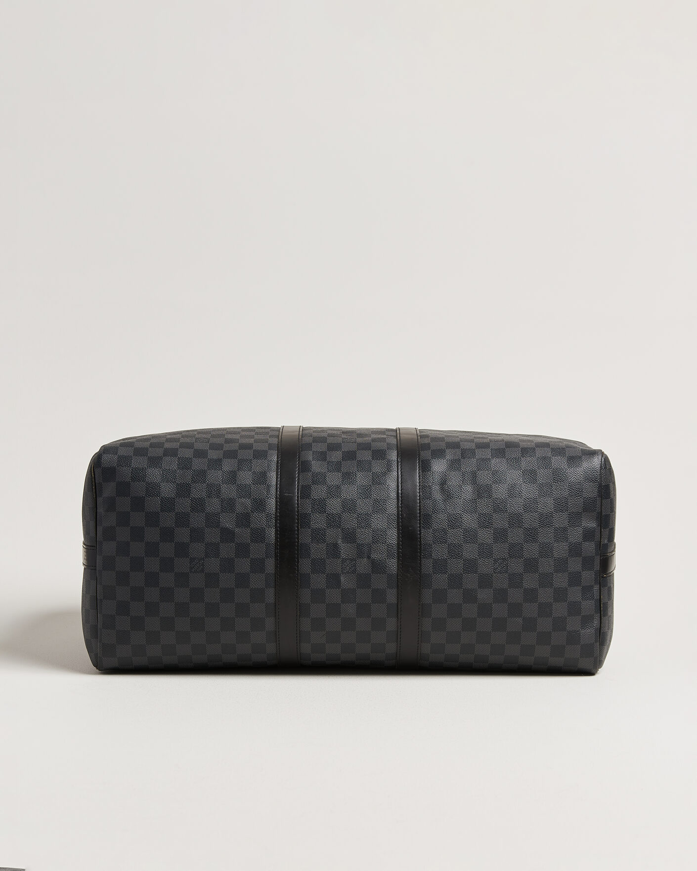 Heren | Pre-Owned & Vintage Bags | Louis Vuitton Pre-Owned | Keepall 55 Bandouliére Damier Graphite