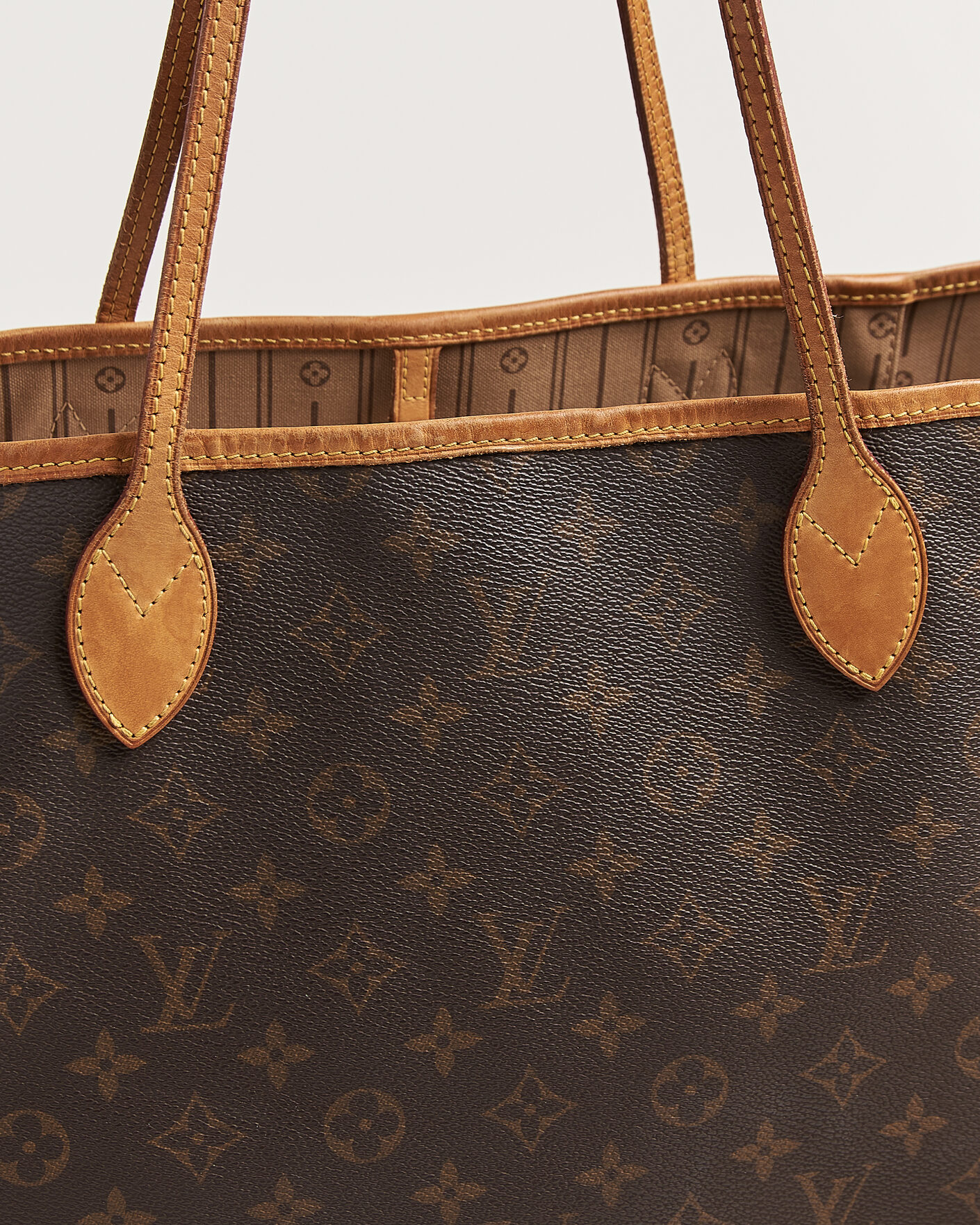Heren | Pre-Owned & Vintage Bags | Louis Vuitton Pre-Owned | Neverfull GM Monogram