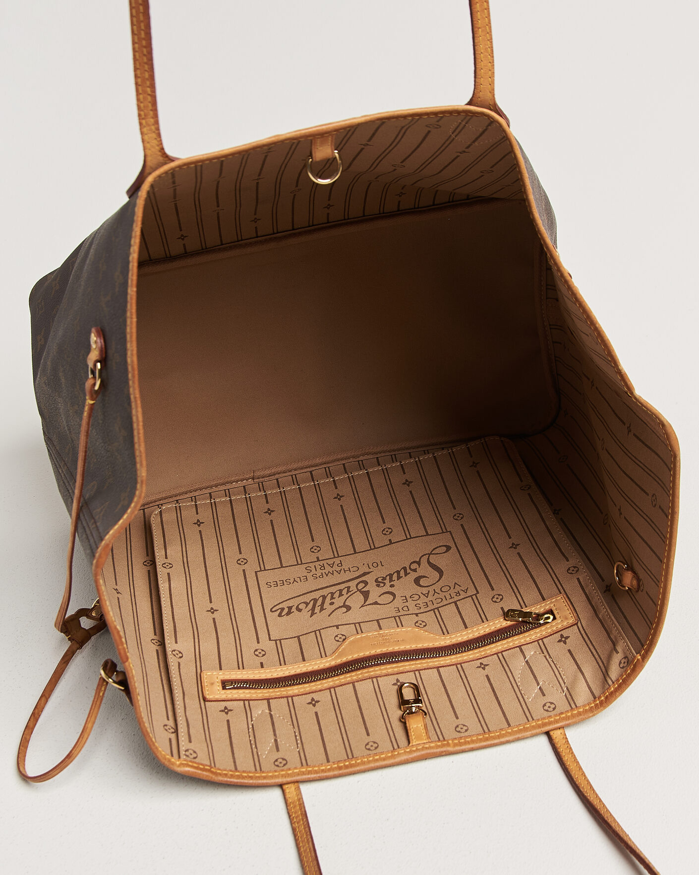 Heren | Pre-Owned & Vintage Bags | Louis Vuitton Pre-Owned | Neverfull GM Monogram