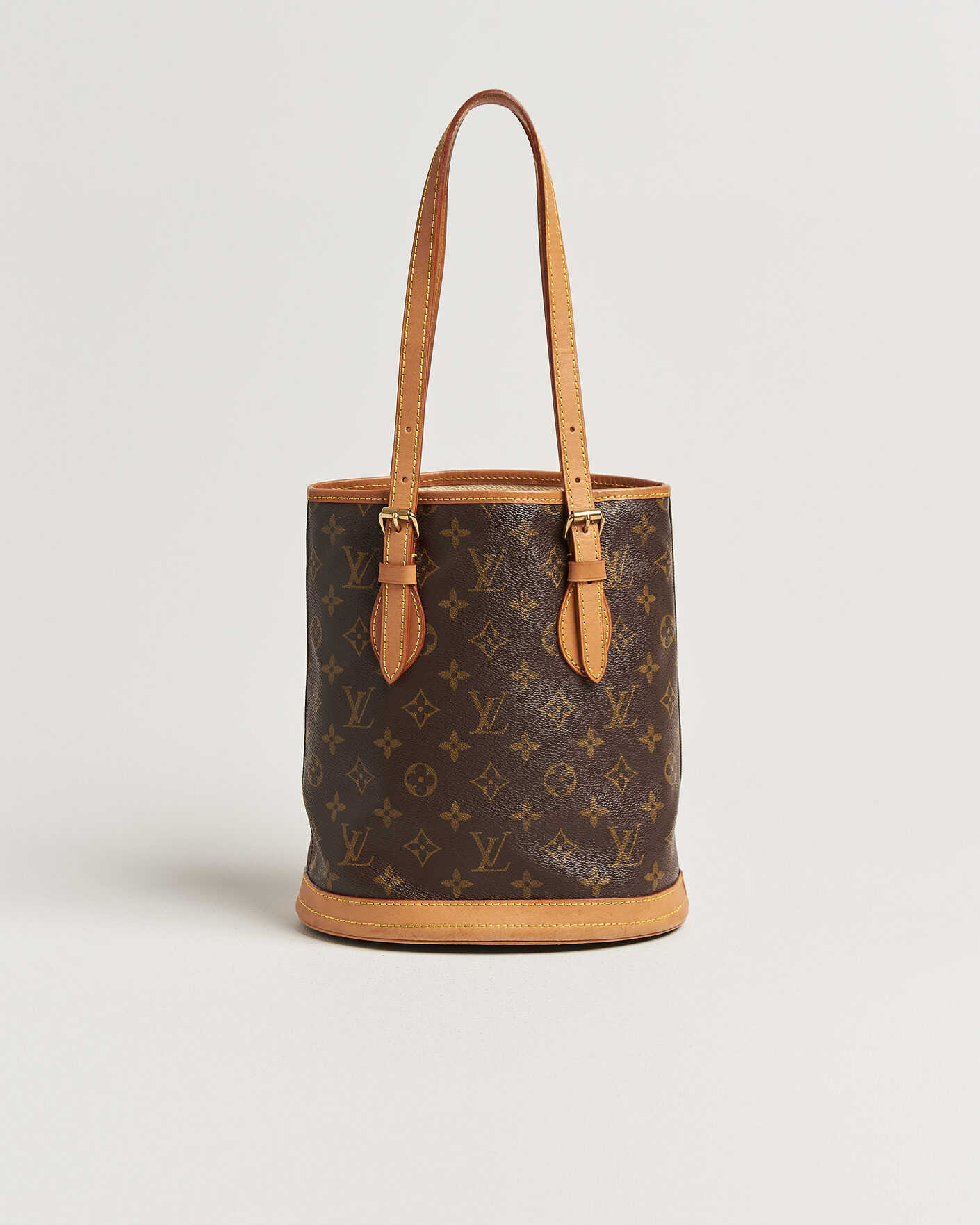 Heren | Pre-Owned & Vintage Bags | Louis Vuitton Pre-Owned | Bucket PM Bag Monogram