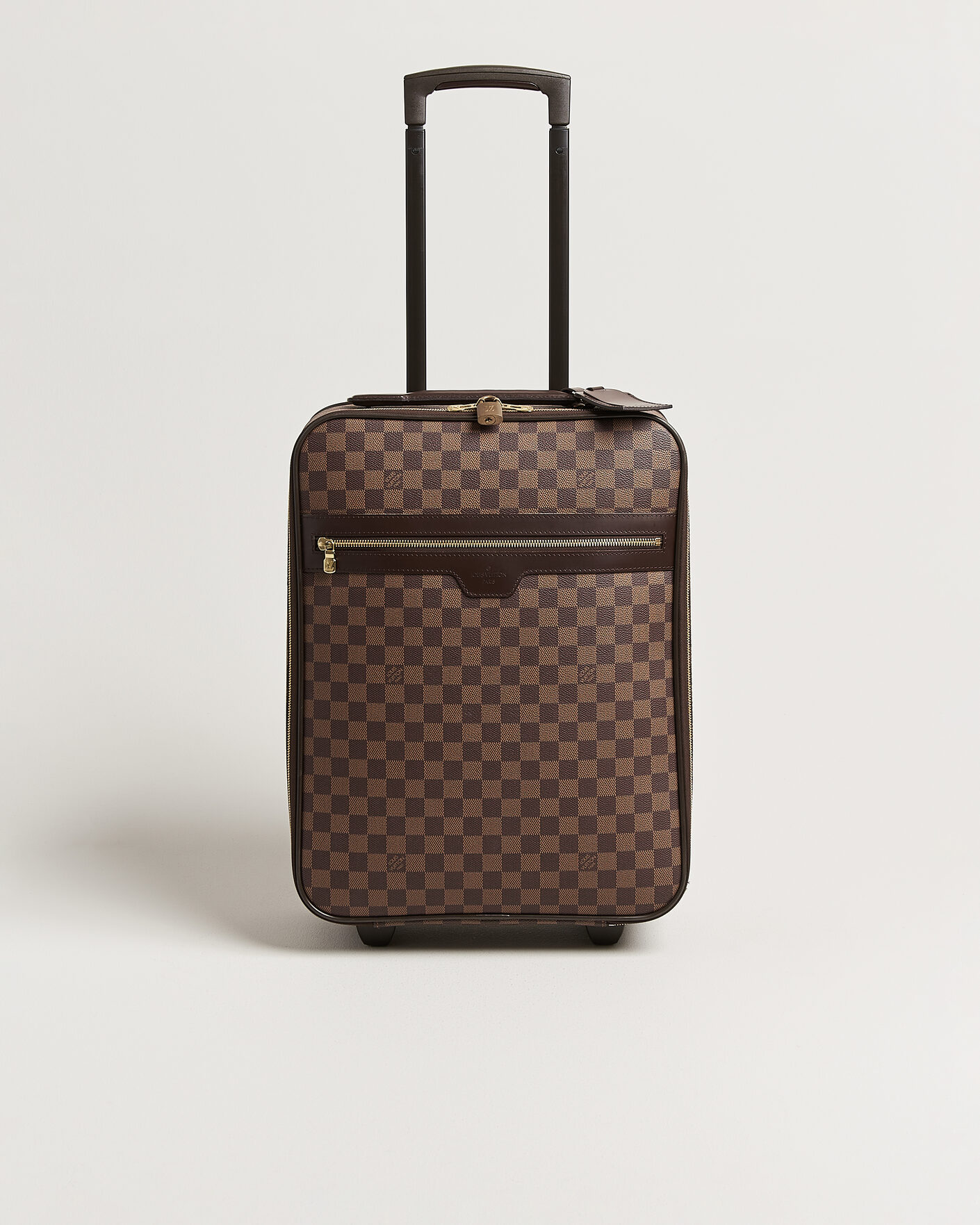 Heren | Pre-Owned & Vintage Bags | Louis Vuitton Pre-Owned | Pegase 45 Trolley Case Damier Ebene
