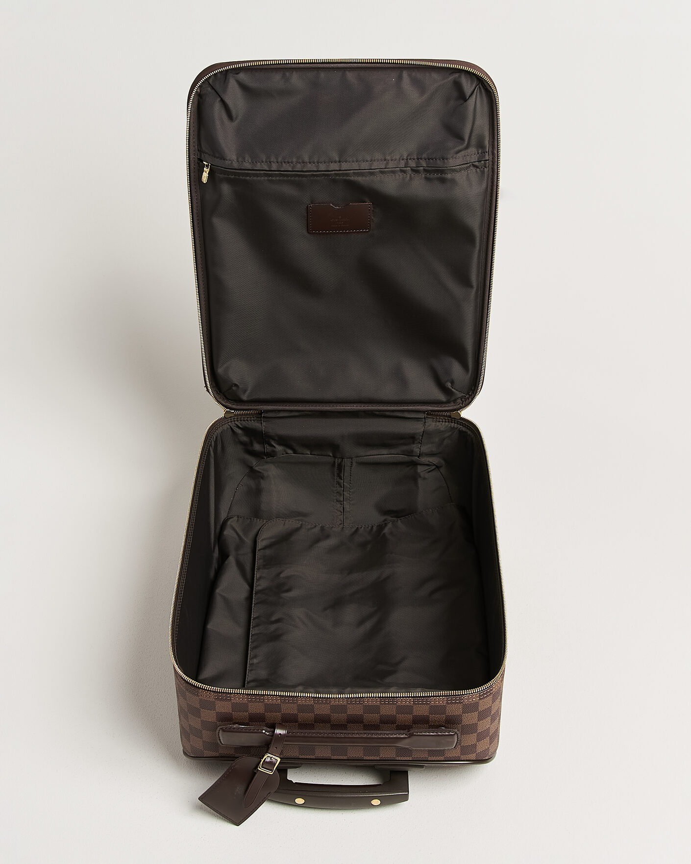 Heren | Pre-Owned & Vintage Bags | Louis Vuitton Pre-Owned | Pegase 45 Trolley Case Damier Ebene