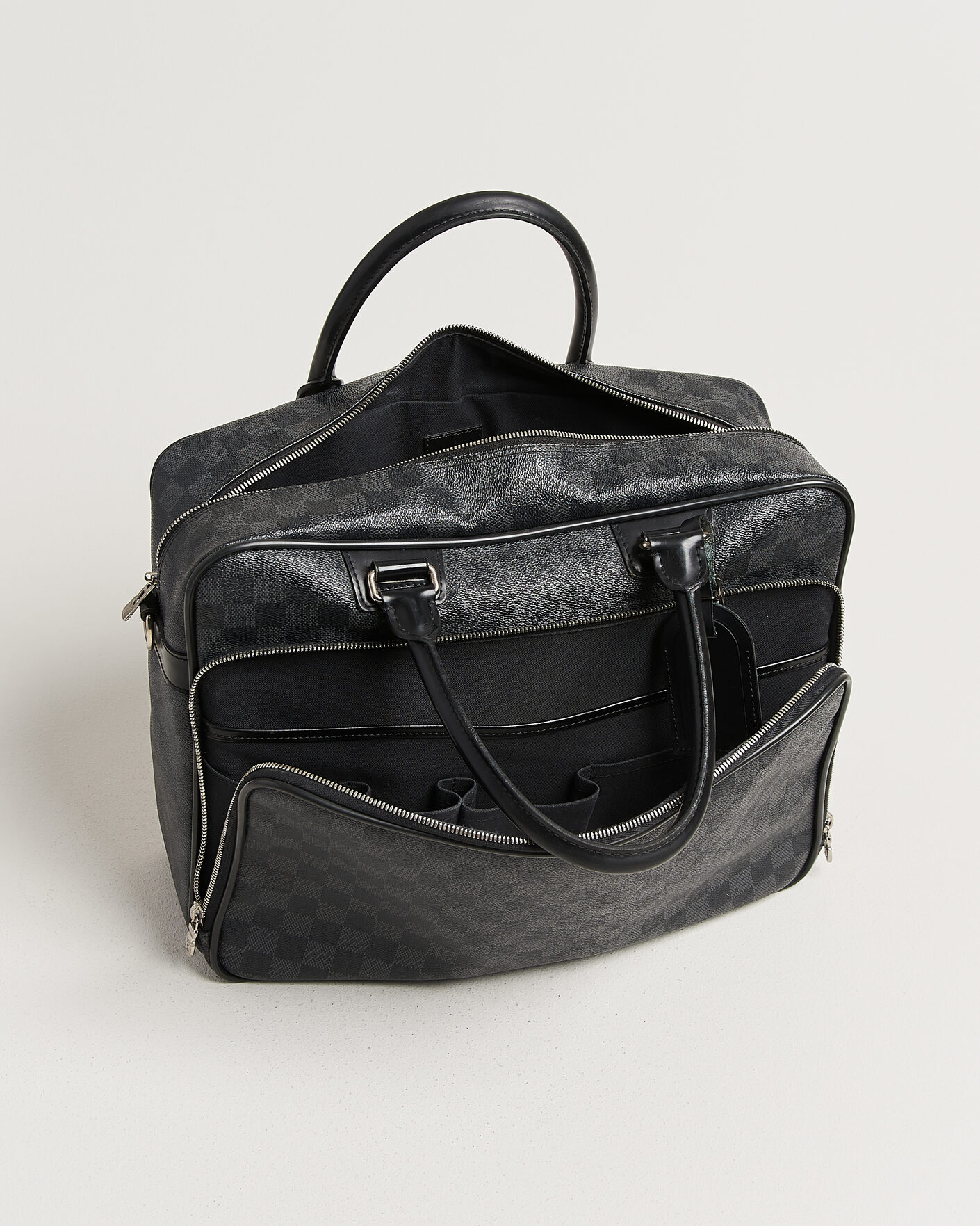 Heren | Pre-Owned & Vintage Bags | Louis Vuitton Pre-Owned | Agal Bag Damier Graphite