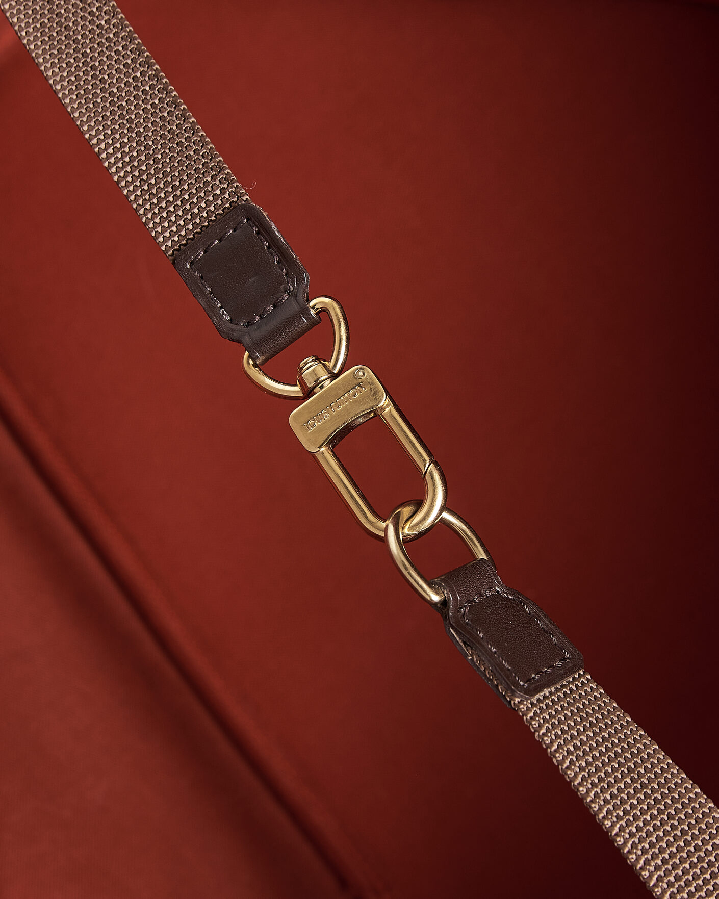 Heren | Pre-Owned & Vintage Bags | Louis Vuitton Pre-Owned | Greenwich GM Travel Bag Damier Ebene
