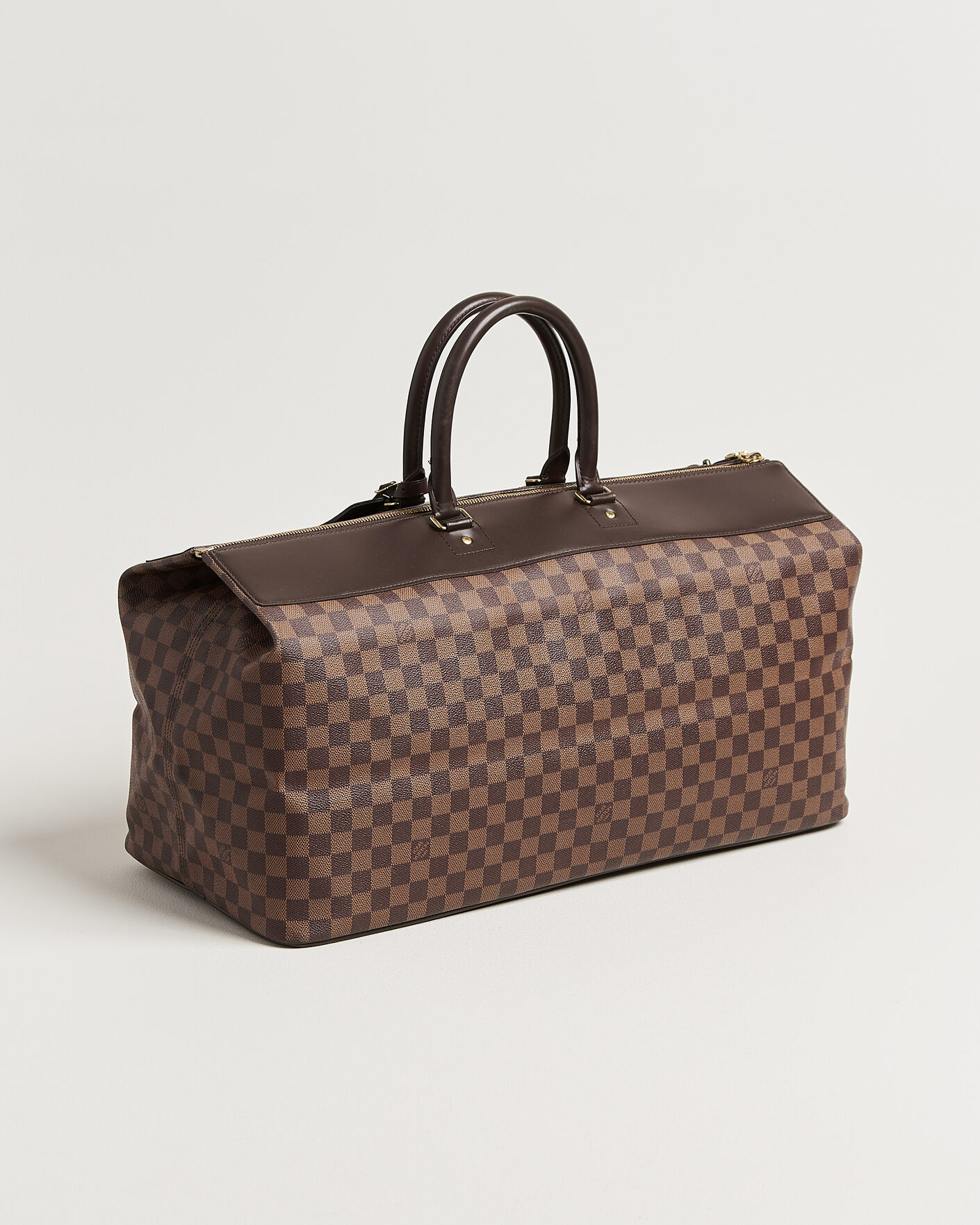Heren | Pre-Owned & Vintage Bags | Louis Vuitton Pre-Owned | Greenwich GM Travel Bag Damier Ebene