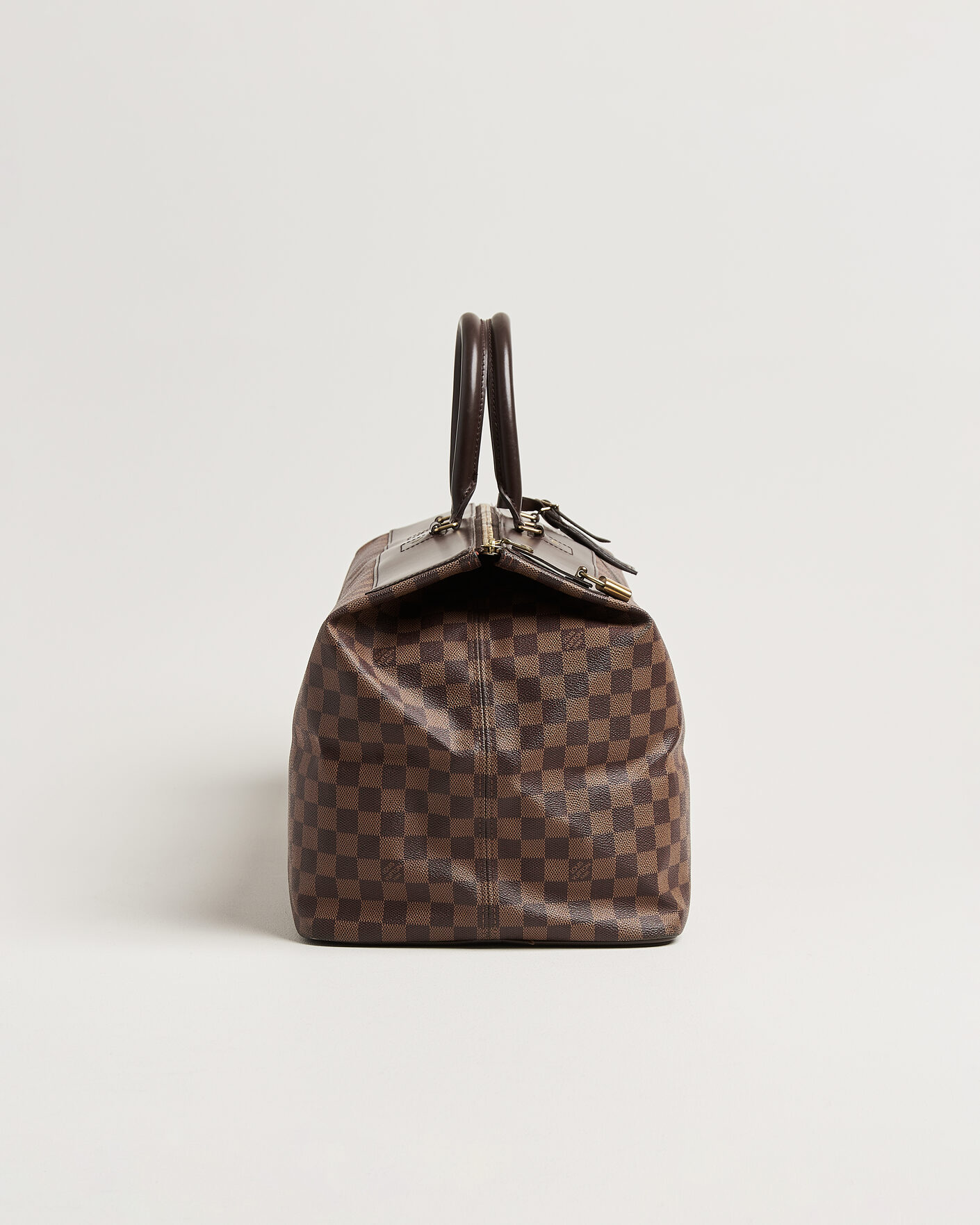 Heren | Pre-Owned & Vintage Bags | Louis Vuitton Pre-Owned | Greenwich GM Travel Bag Damier Ebene