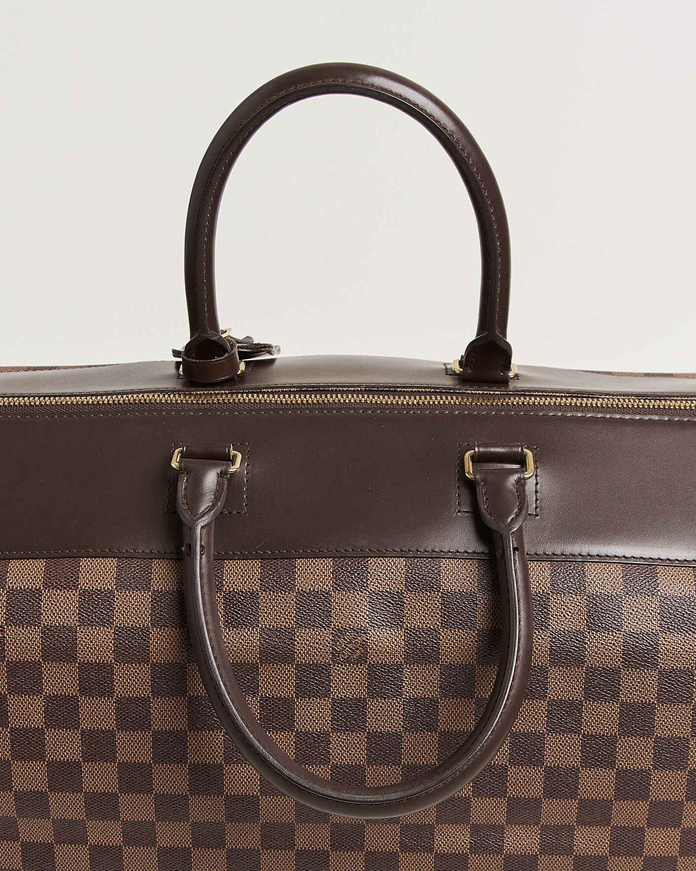 Heren | Pre-Owned & Vintage Bags | Louis Vuitton Pre-Owned | Greenwich GM Travel Bag Damier Ebene