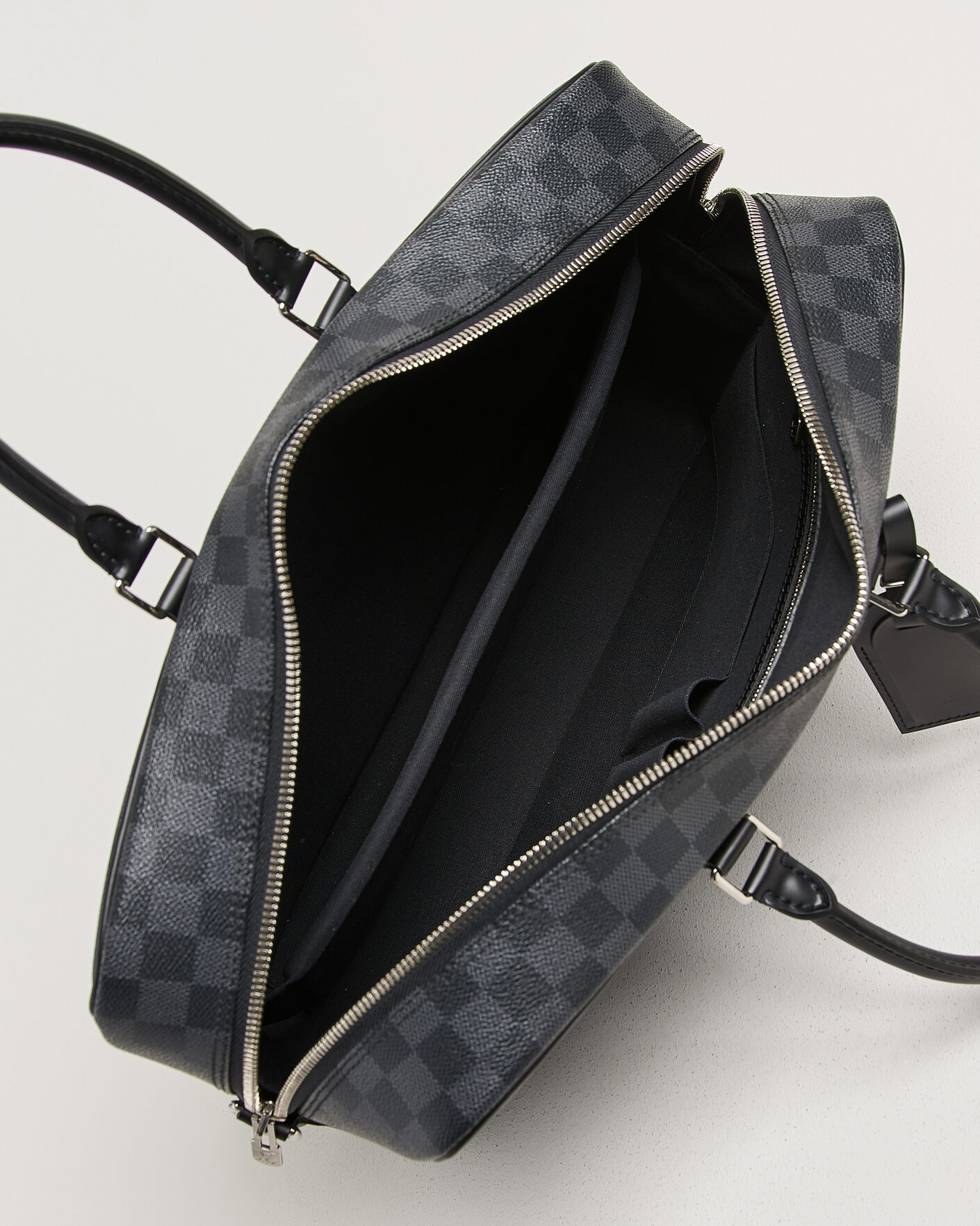 Heren | Pre-Owned & Vintage Bags | Louis Vuitton Pre-Owned | Porte Documents Voyage Damier Graphite