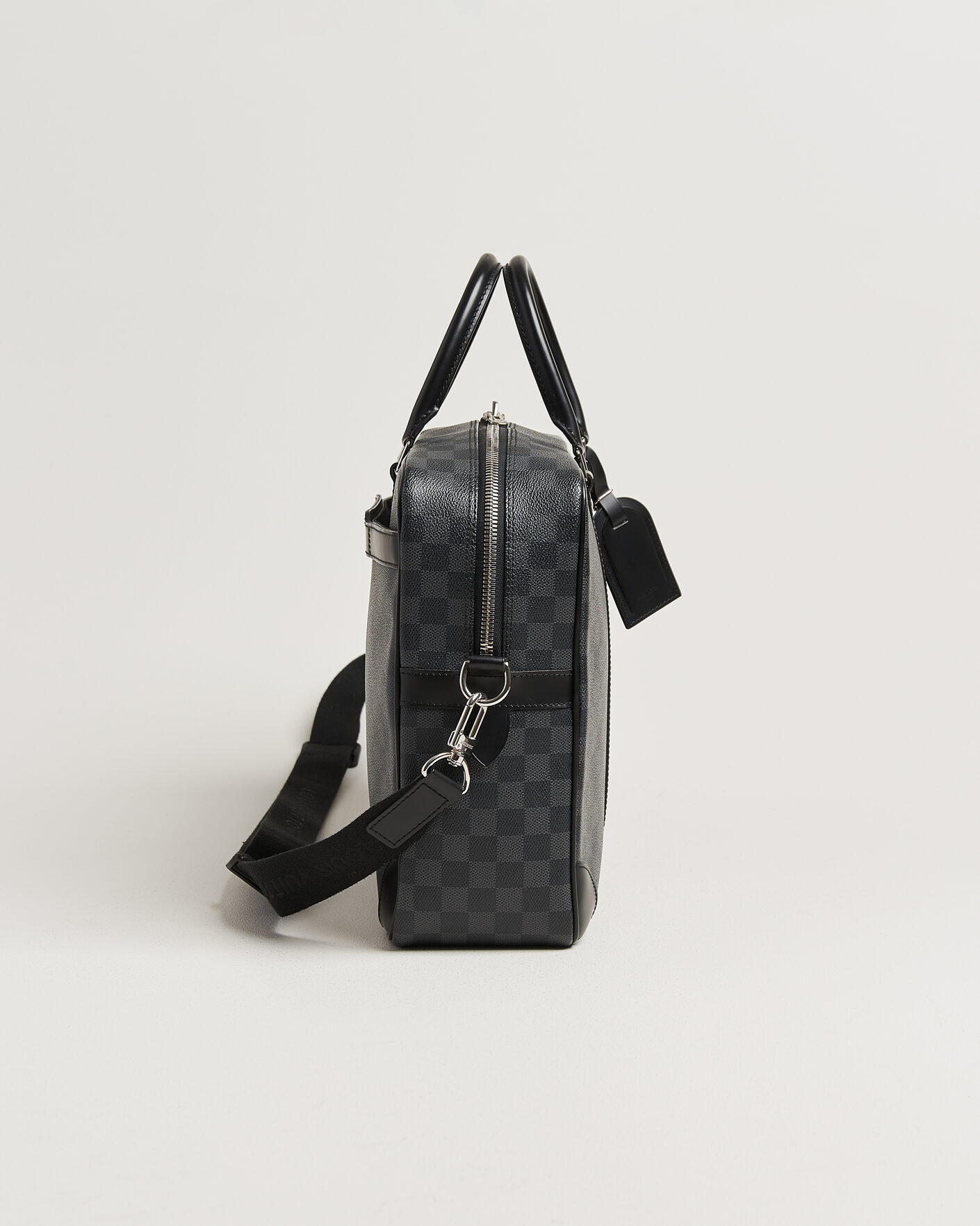 Heren | Pre-Owned & Vintage Bags | Louis Vuitton Pre-Owned | Porte Documents Voyage Damier Graphite