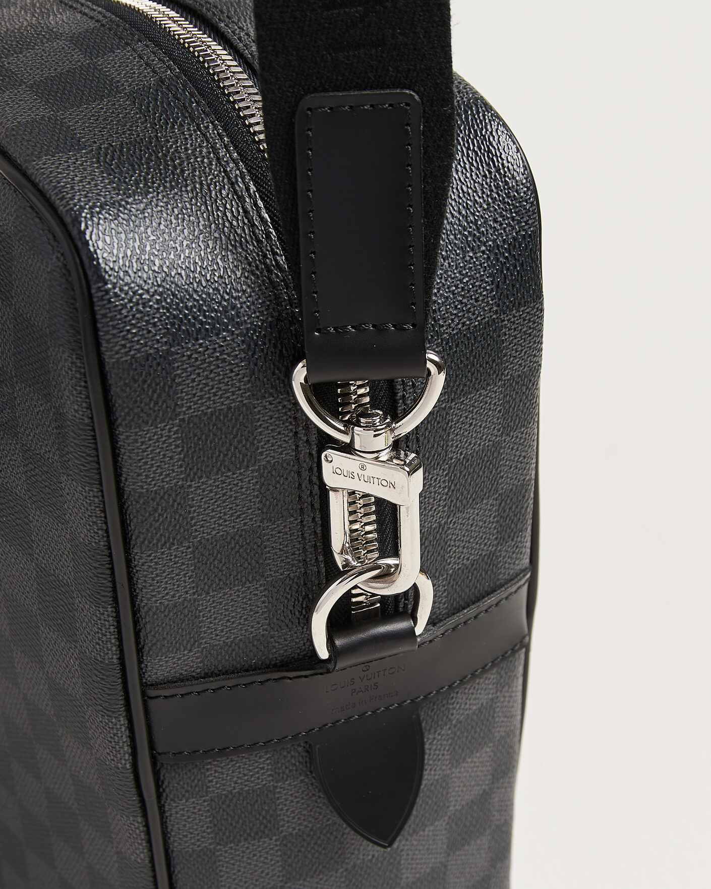 Heren | Pre-Owned & Vintage Bags | Louis Vuitton Pre-Owned | Porte Documents Voyage Damier Graphite