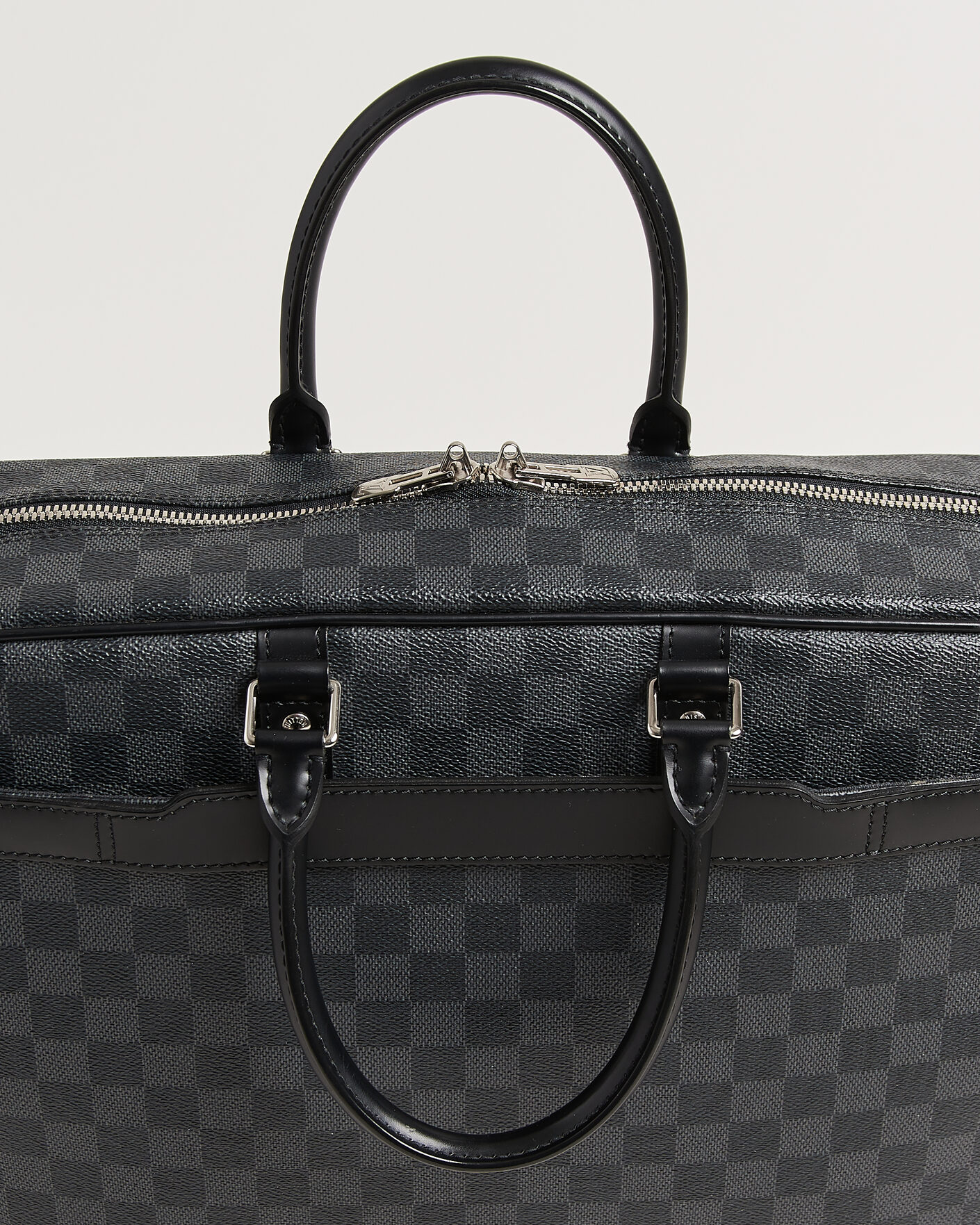 Heren | Pre-Owned & Vintage Bags | Louis Vuitton Pre-Owned | Porte Documents Voyage Damier Graphite