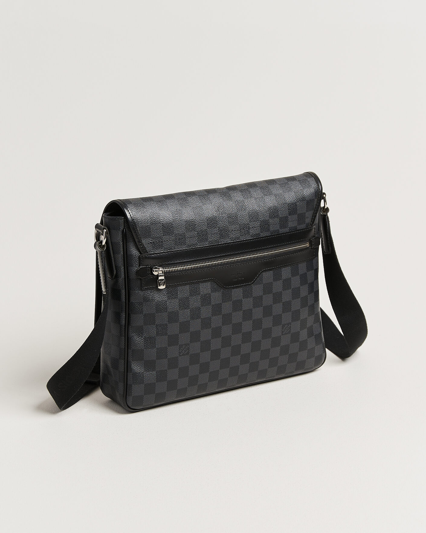 Heren | Pre-Owned & Vintage Bags | Louis Vuitton Pre-Owned | Daniel MM Shoulder Bag Damier Graphite