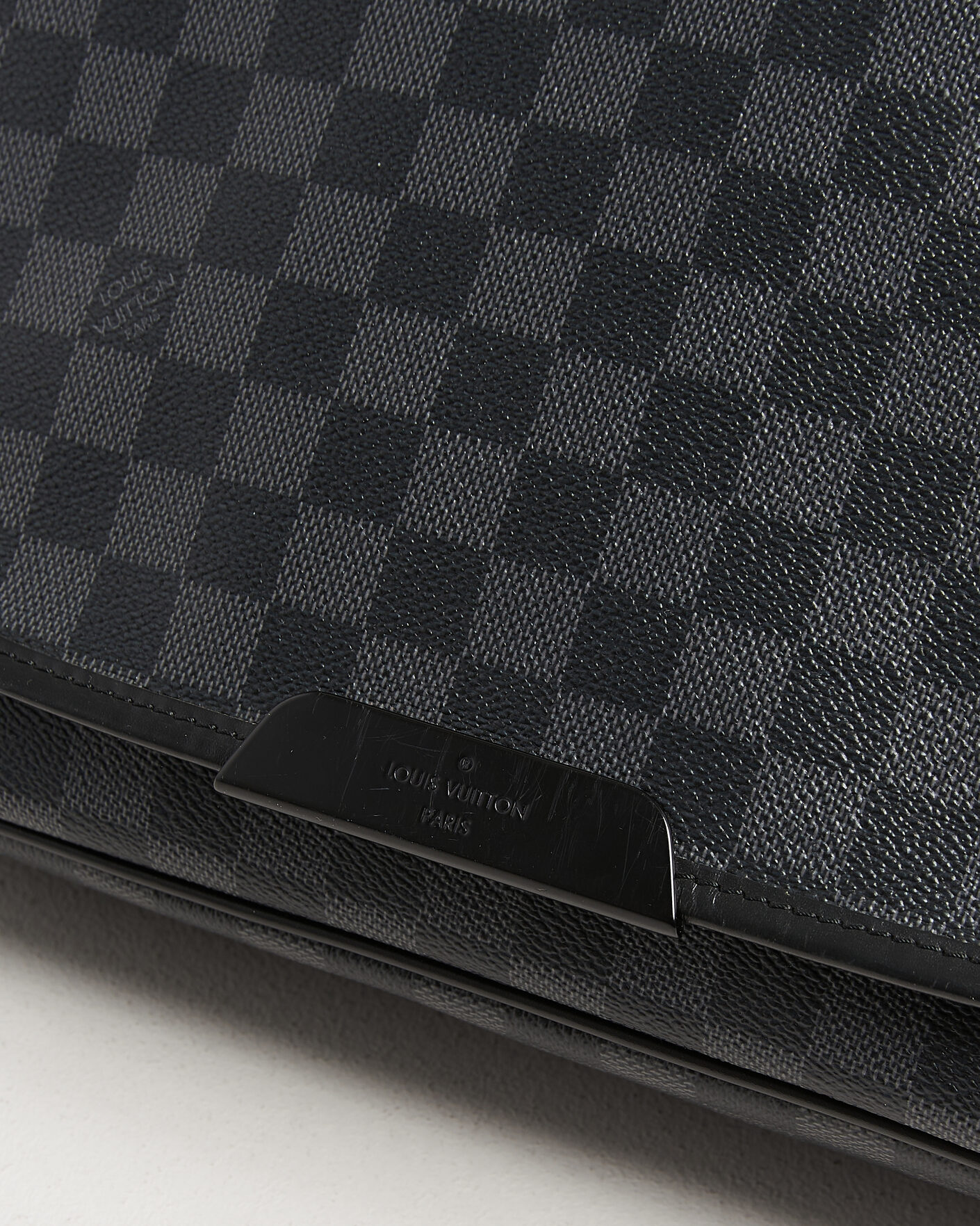 Heren | Pre-Owned & Vintage Bags | Louis Vuitton Pre-Owned | Daniel MM Shoulder Bag Damier Graphite