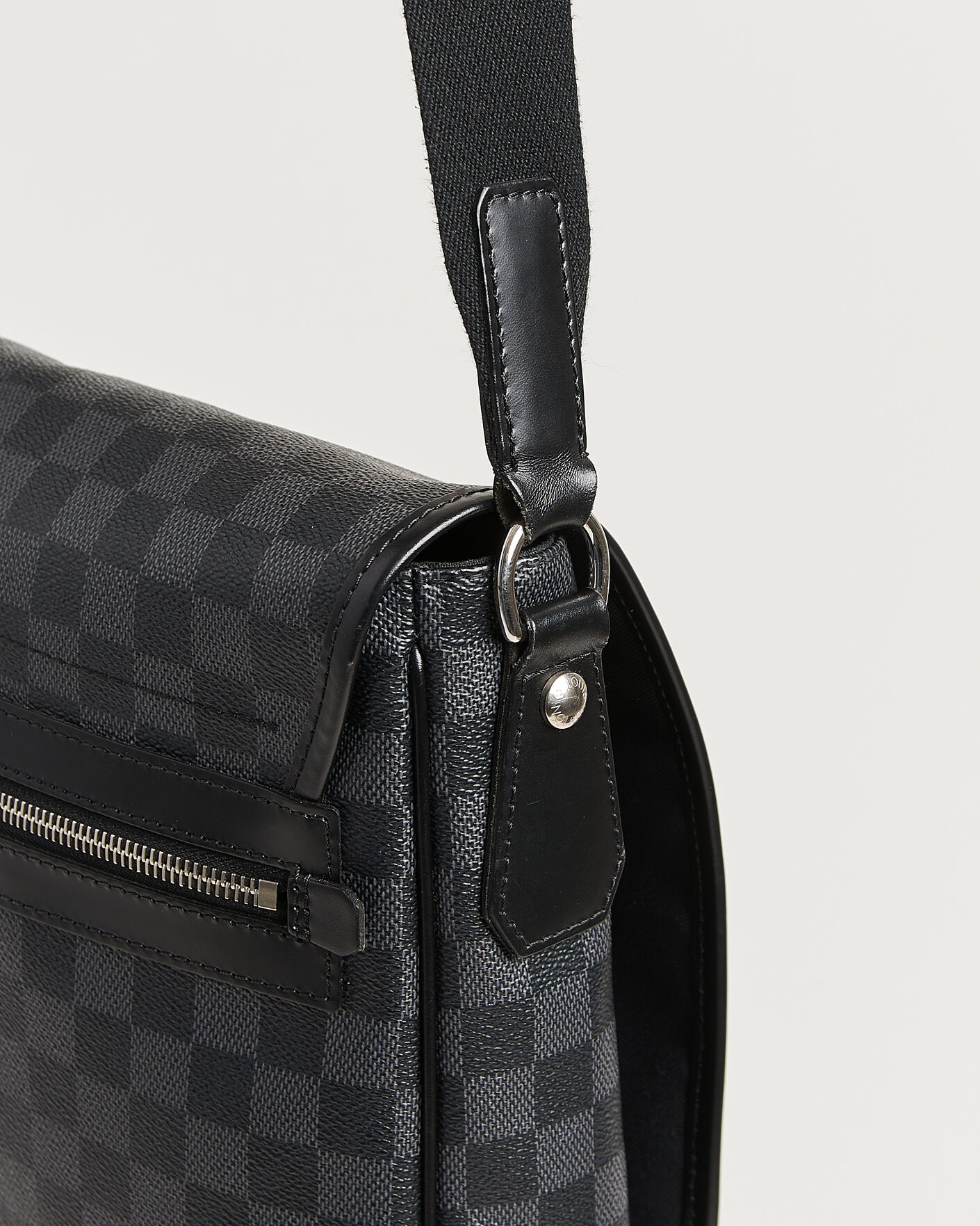 Heren | Pre-Owned & Vintage Bags | Louis Vuitton Pre-Owned | Daniel MM Shoulder Bag Damier Graphite